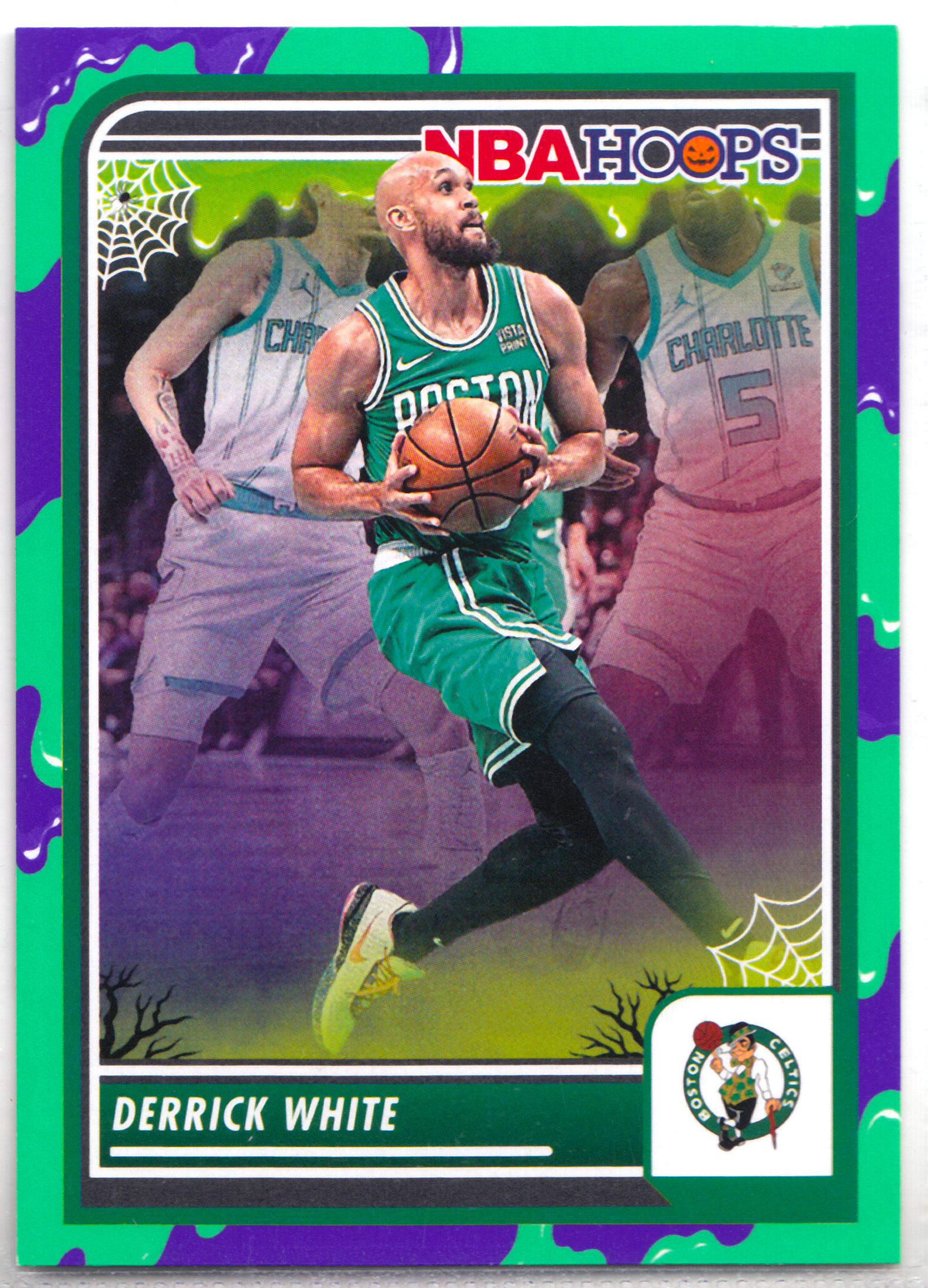 【ABC1 Card Market】2023-24 Panini Haunted Hoops Derrick White 德里克 怀特 万圣节 Celtics 凯尔特人 Base Slime 史莱姆平行 #159 HS13676