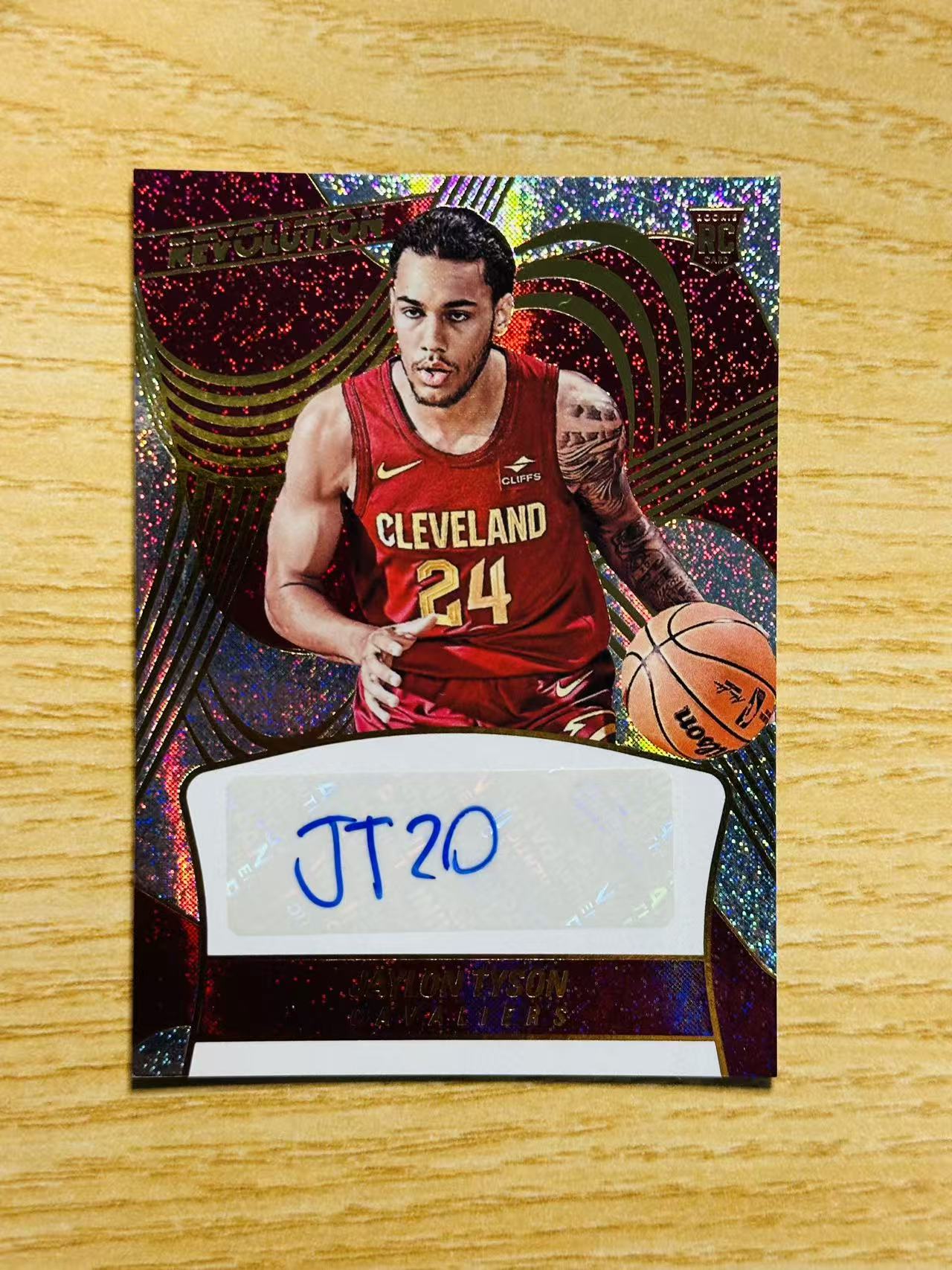 2024-25 Panini Revolution Hunter Tyson 嘿嘿代卖 革命 亨特 泰森 新秀 RC 签字 骑士 收藏必备