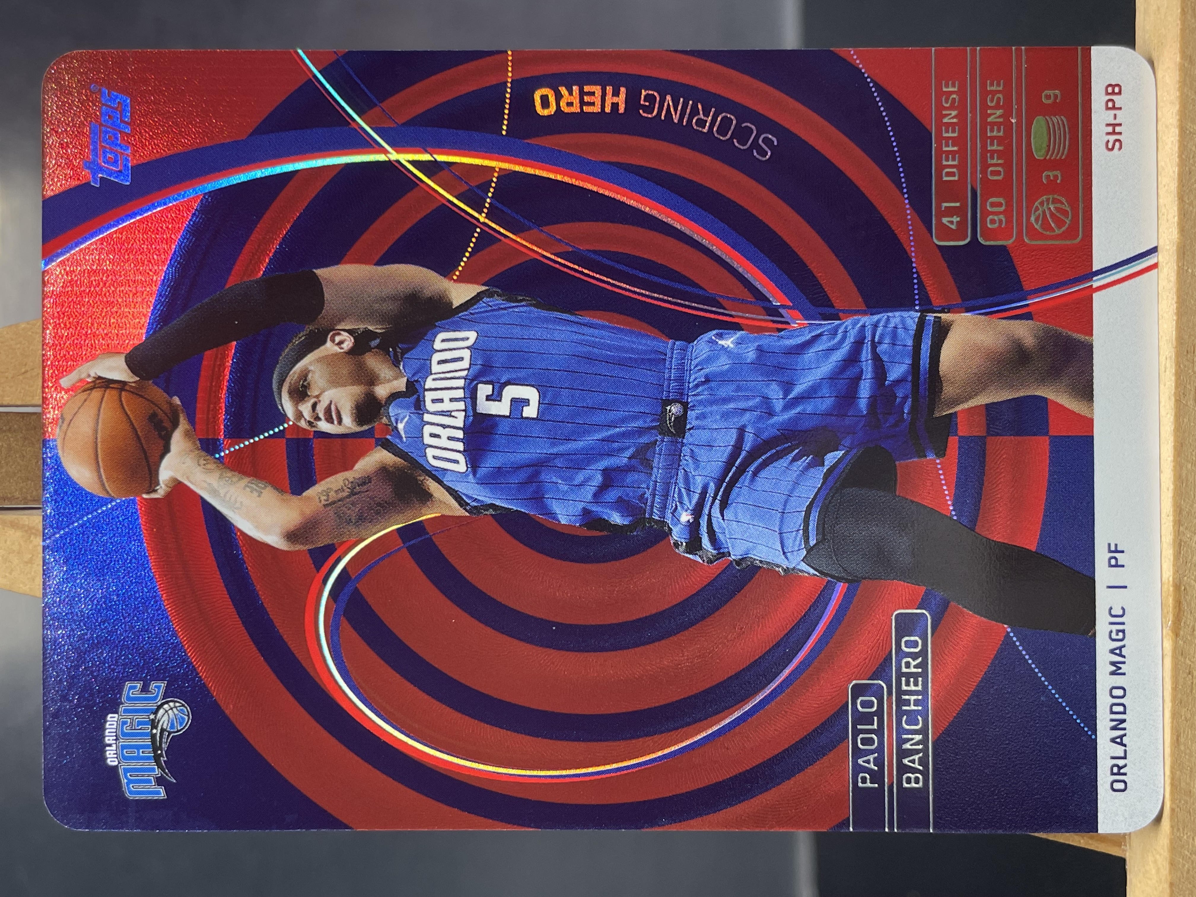 (C8) 2025 TOPPS 折射 保罗 班凯罗 魔术 近期大热球星 收藏必备 卡品如图 ! ! !
