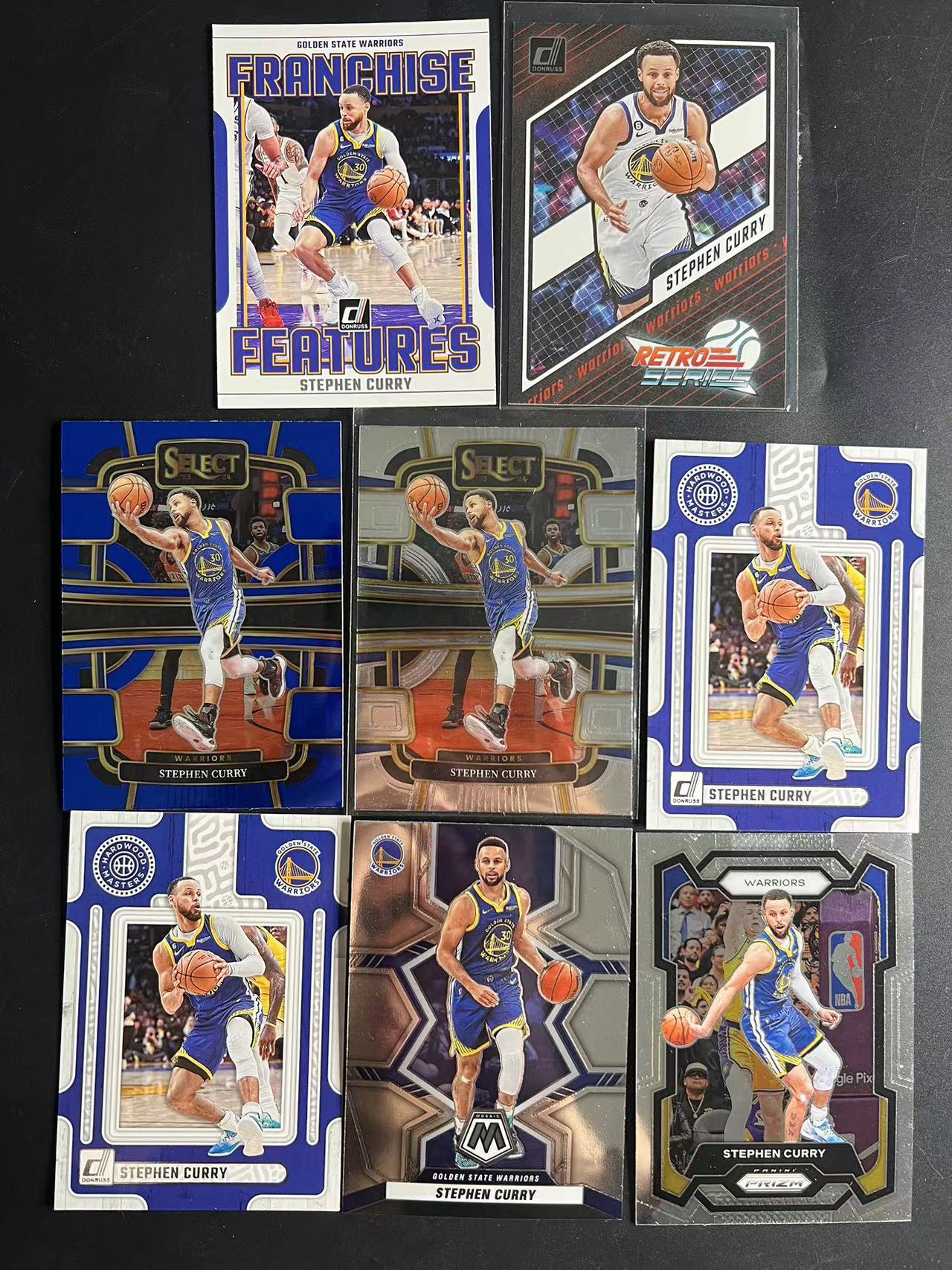 2023 24 Panini Prizm Stephen Curry 【肥猫代卖】透明 勇士 斯蒂芬库里 小学生 历史三分王 特卡 Base