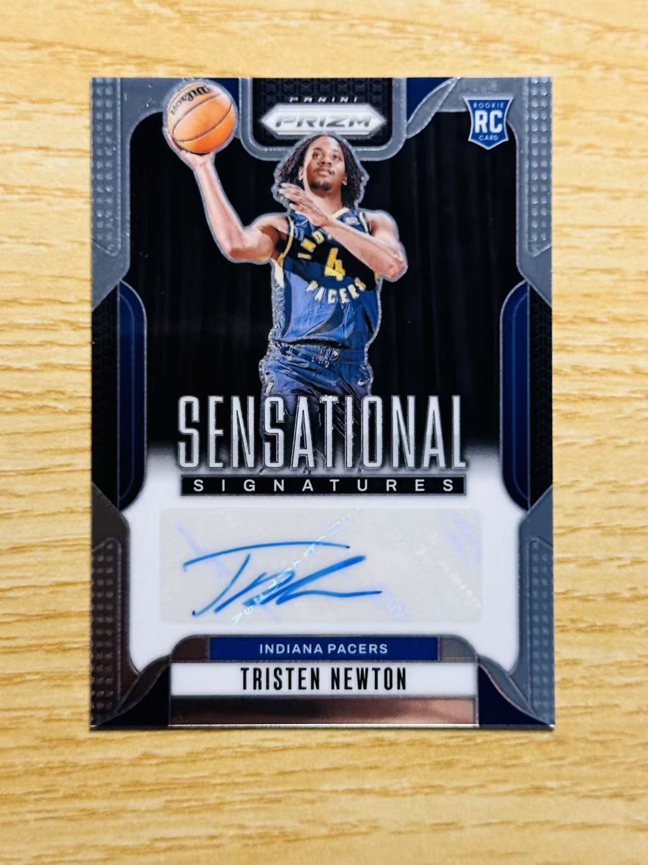2024-25 Panini Prizm Tristen Newton 嘿嘿代卖 特里斯坦 牛顿 签字 步行者 新秀 RC 收藏必备