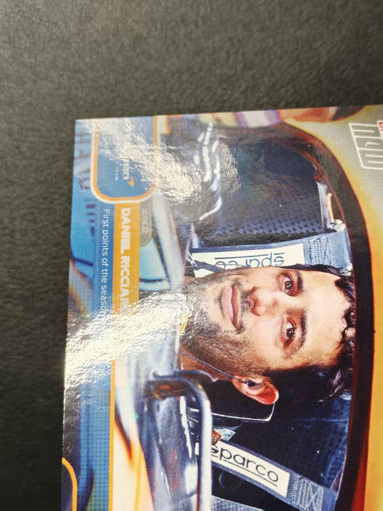 2022 Topps Now F1 Daniel Ricciardo 里卡多 迈凯伦 卡品细节如图 出价前请仔细阅读描述 XY87