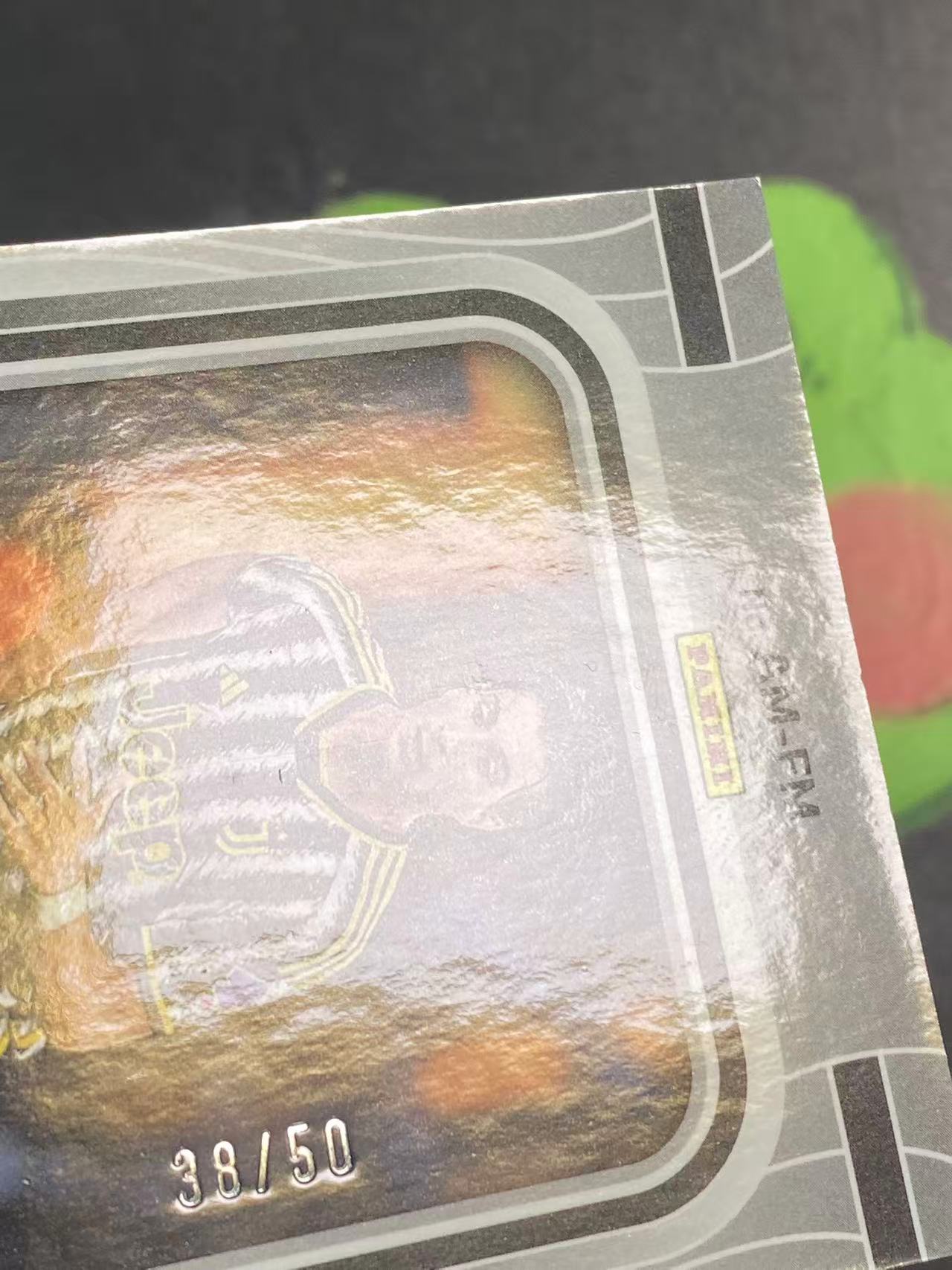 2023-24 Panini Obsidian Fabio Miretti 黑曜石 尤文图斯 法比奥 米雷蒂 50编 物料 球衣 微瑕如图【ZYP代拍】LE23