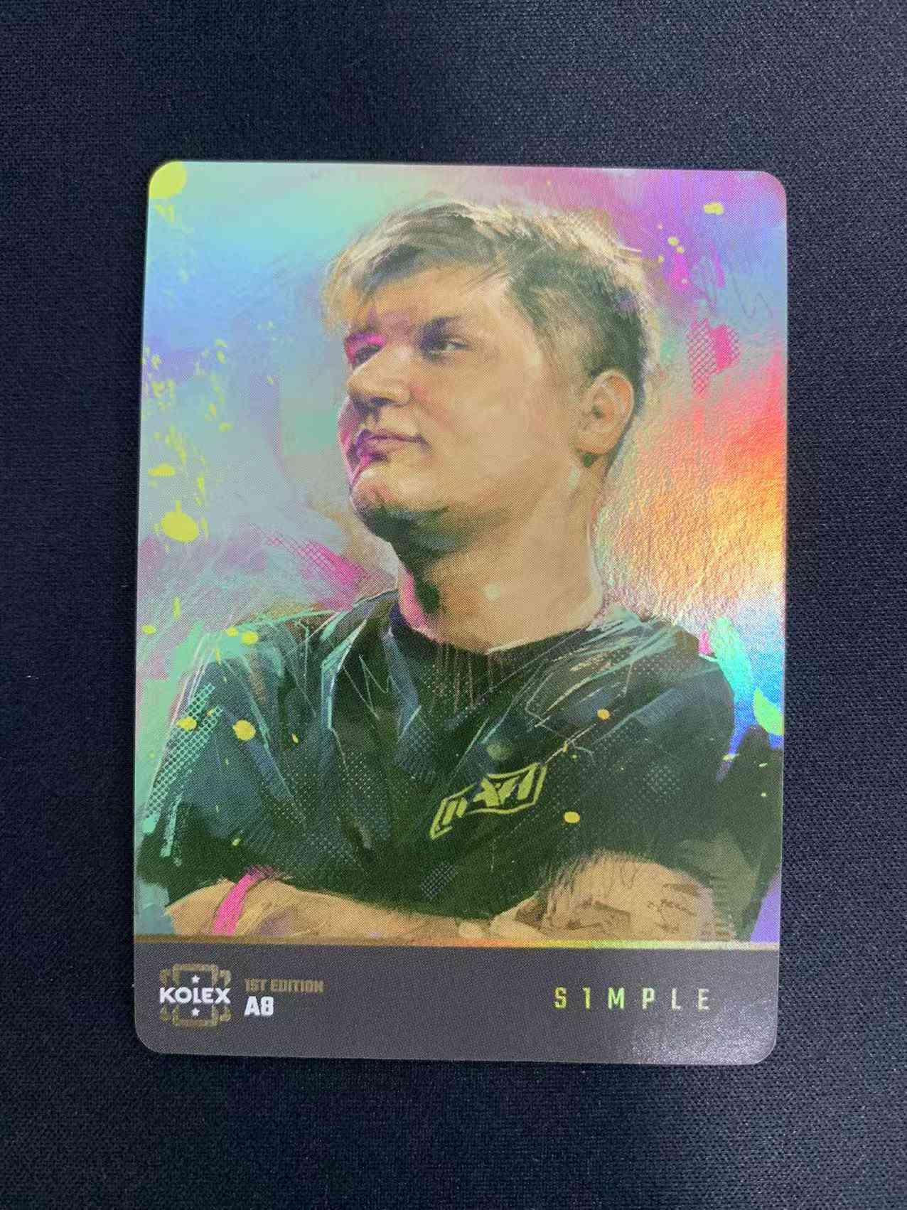 2021 KOLEX season batch B CSGO CS2 21年排行榜奖励卡 NAVI S1MPLE 战火森 油画 战火特卡 战火 ...