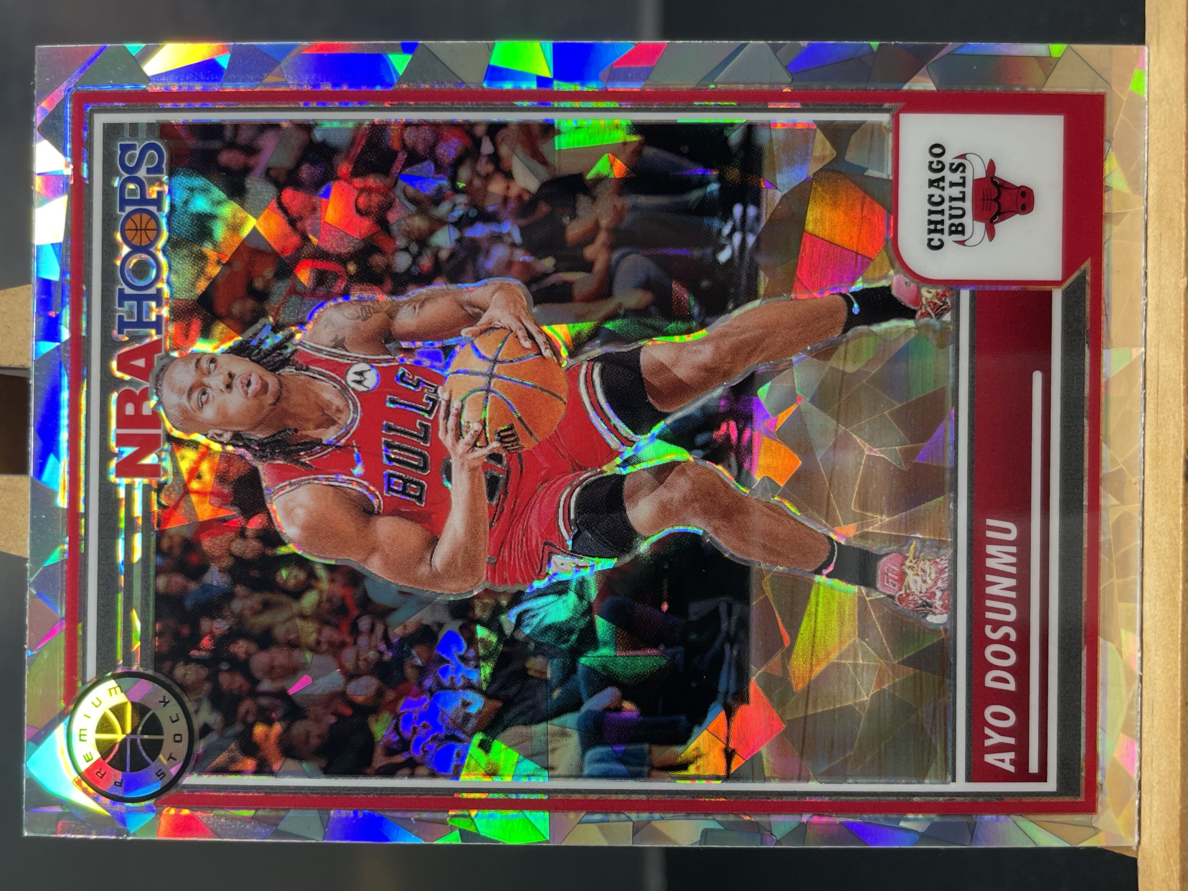 (C6)  2023-24 PANINI HOOPS 白碎冰 阿约 多苏穆 公牛  近期大热球星  收藏必备 卡品如图 ! ! !