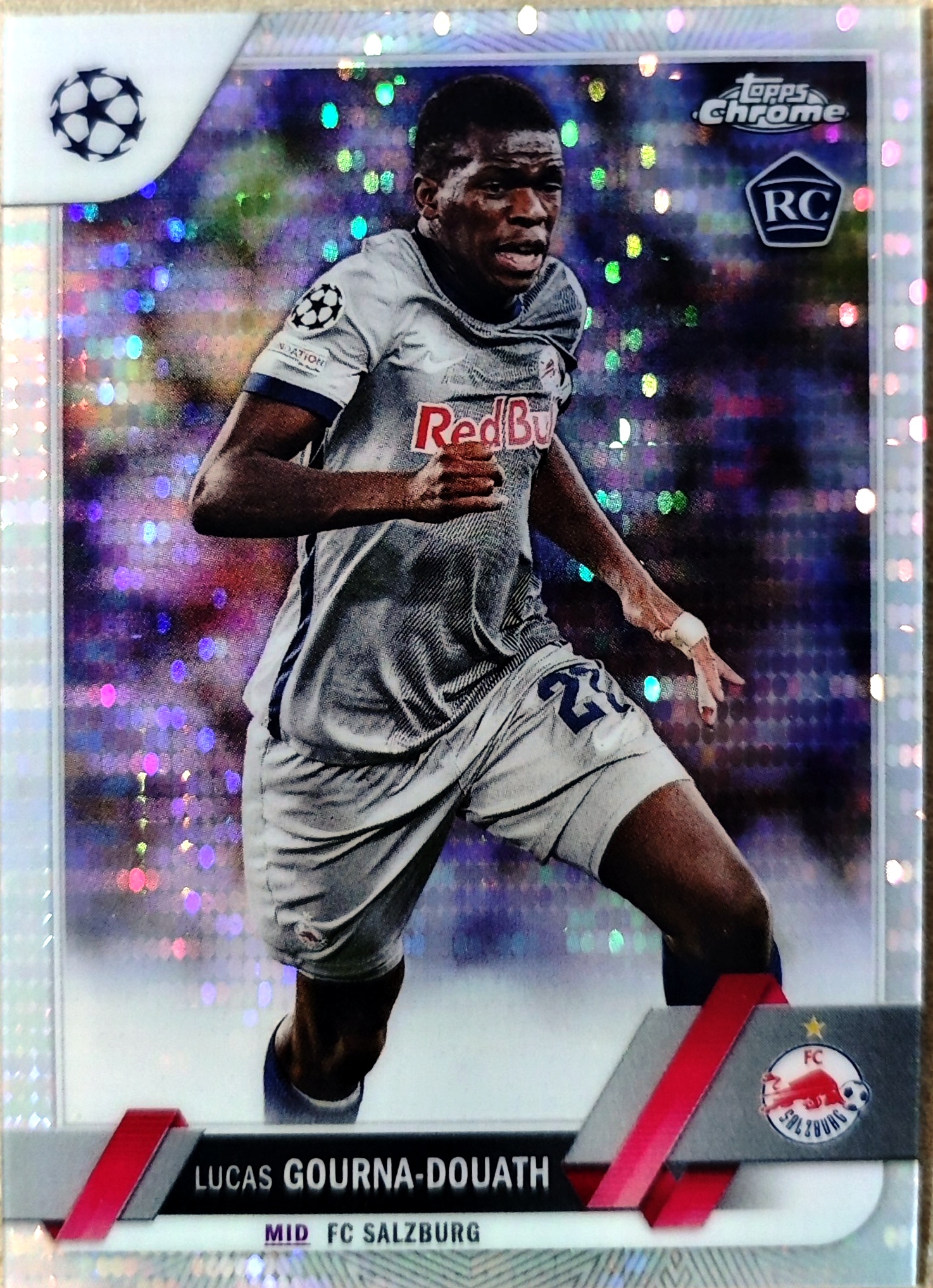 2023 Topps Chrome Lucas Gourna-Douath 杜阿特 切尔西 萨尔茨堡红牛