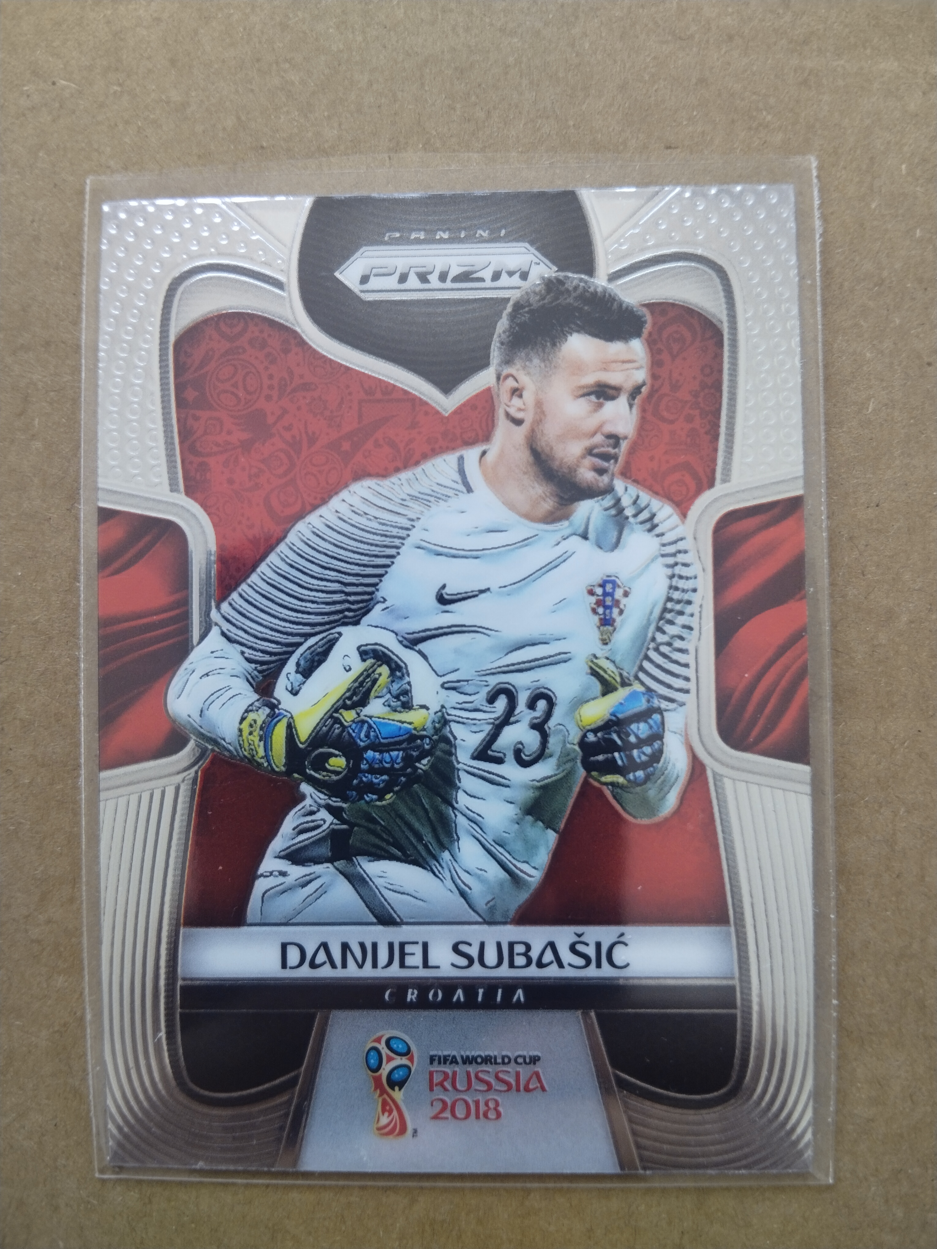 (竞拍前先阅读描述)PANINI帕尼尼 2018俄罗斯世界杯PRIZM 普卡base 克罗地亚 苏巴西奇 第5张凑套必备 品相如图