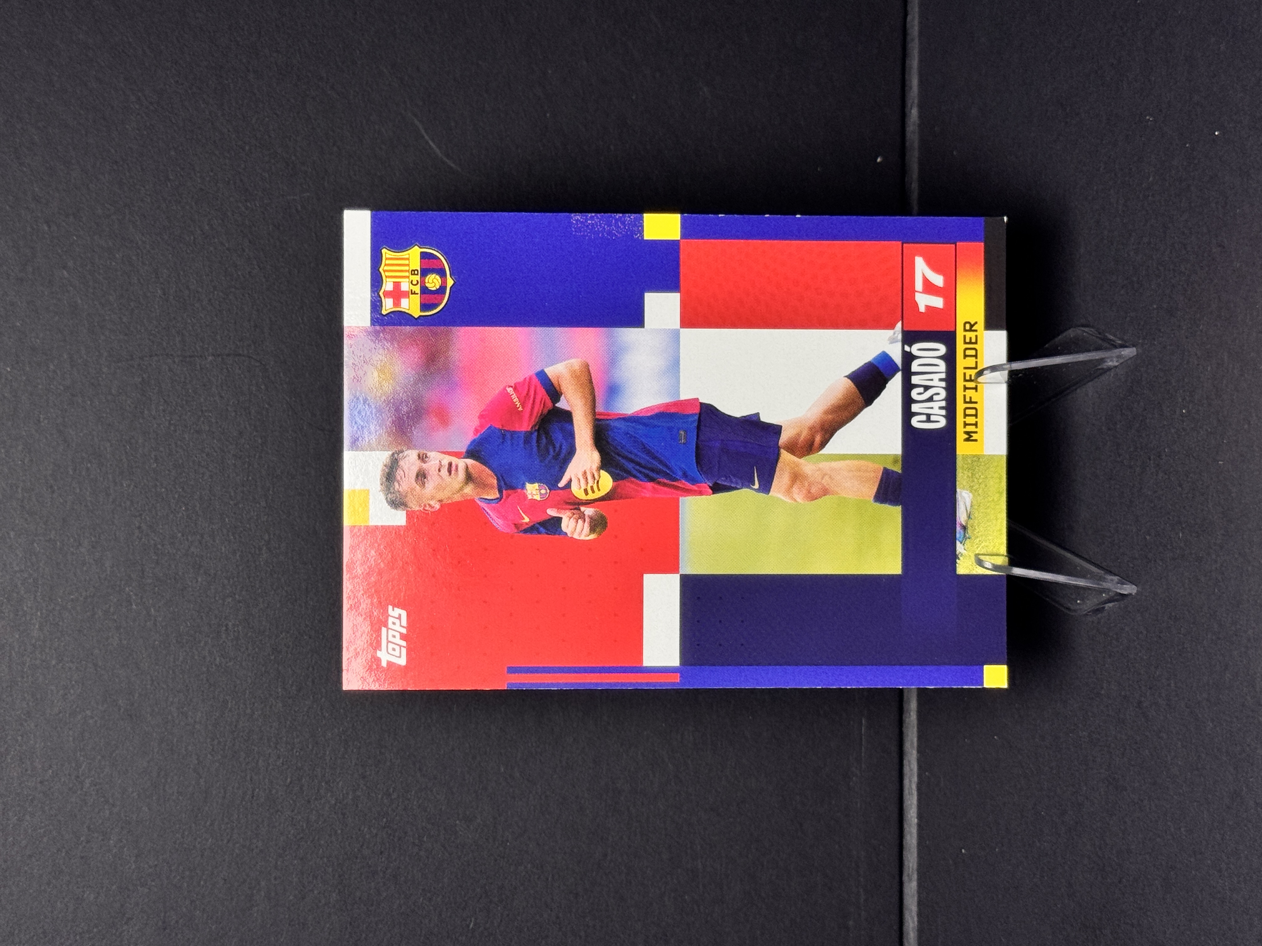 2024 Topps Barcelona Team Set Marc Casadó 巴萨 巴塞罗那 马克 卡萨多 实卡精美 收藏必备 卡品如图 【星爷代拍】 A3-4