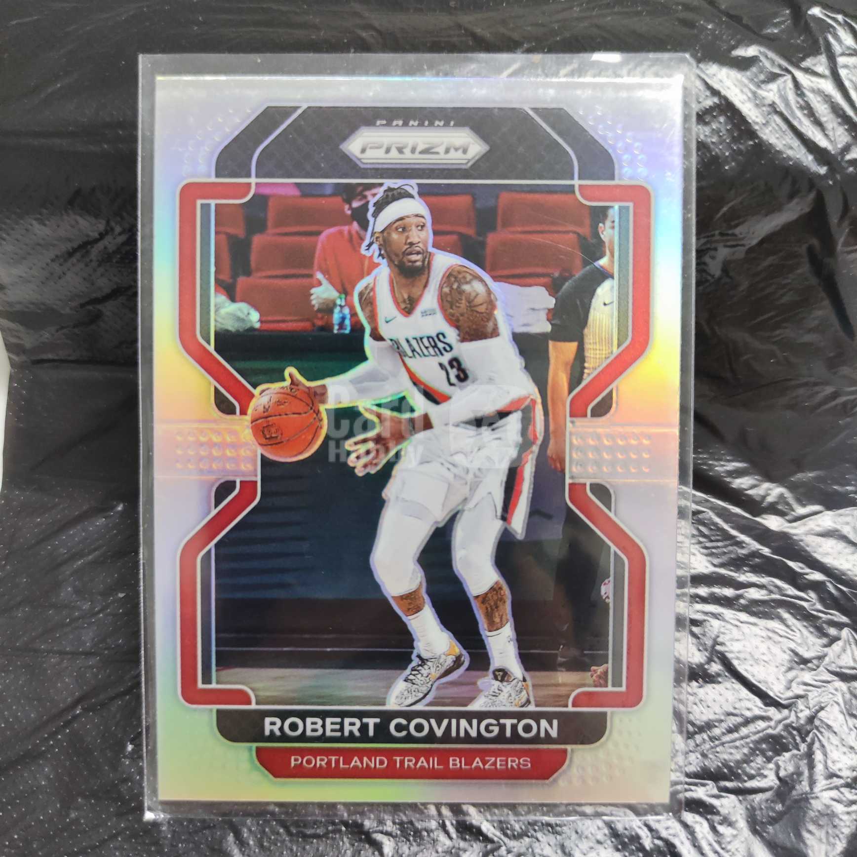 2021-22 Panini Prizm Robert Covington 罗伯特 考文顿 银折 折射 开拓者队 收藏必备 可累计 回收球星卡