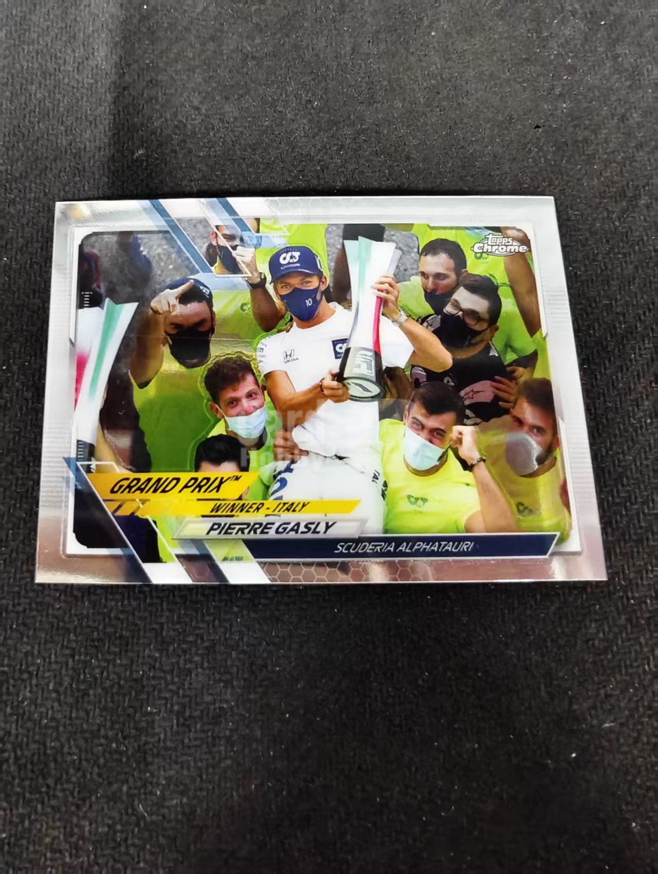 2021 Topps Chrome Pierre Gasly F1 皮埃尔 加斯利 划痕 边角瑕疵 #145