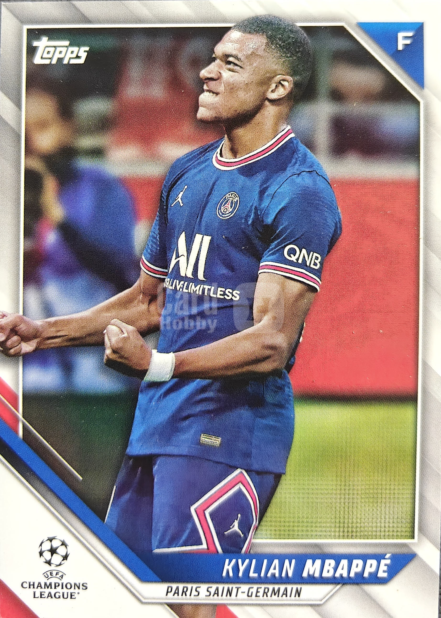 【k代拍】2021-22 TOPPS CHROME KYLIAN MBAPPE 欧战 法甲  姆巴佩  base