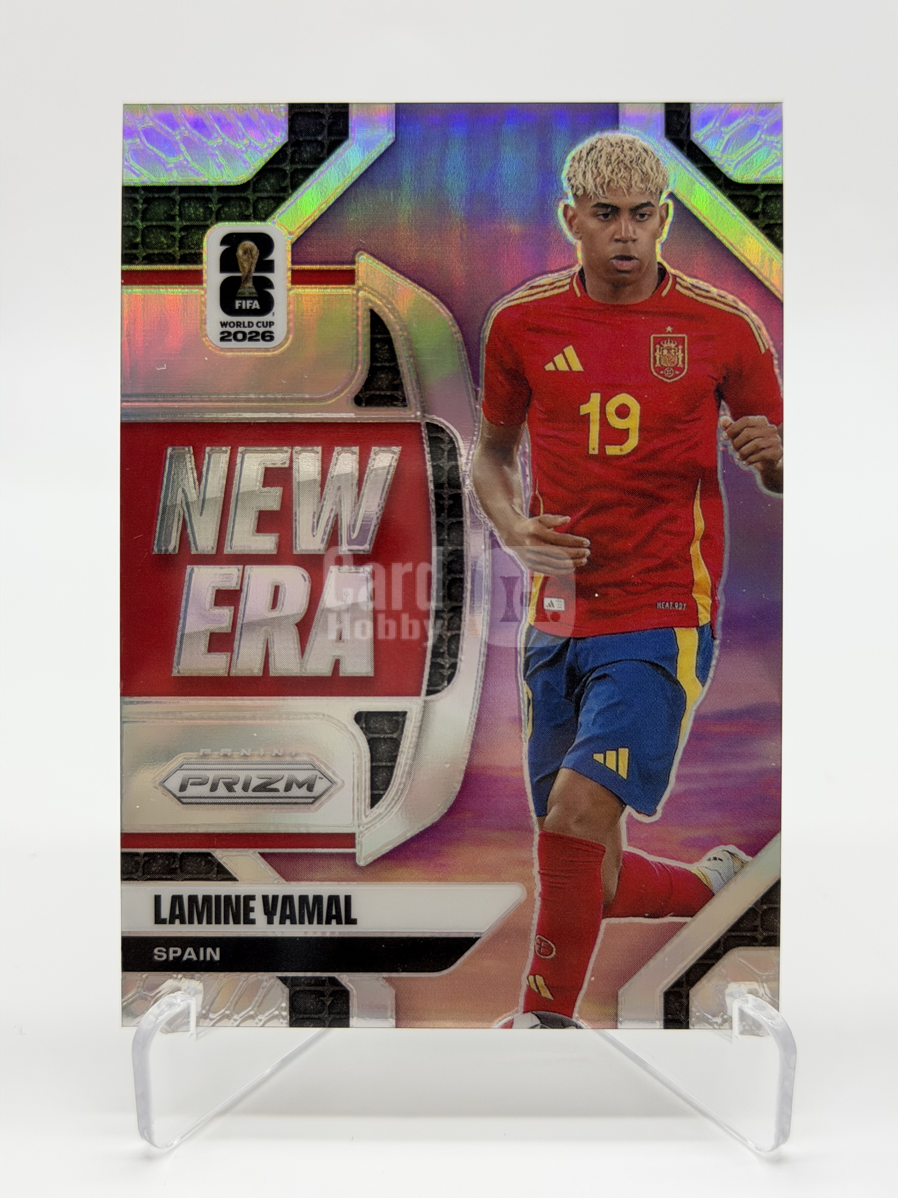 2026 Panini Prizm FIFA World Cup Lamine Yamal【Simple bar】世界杯pz 西班牙 巴萨 New Era 新纪元 特卡 银折 拉明 亚马尔 base