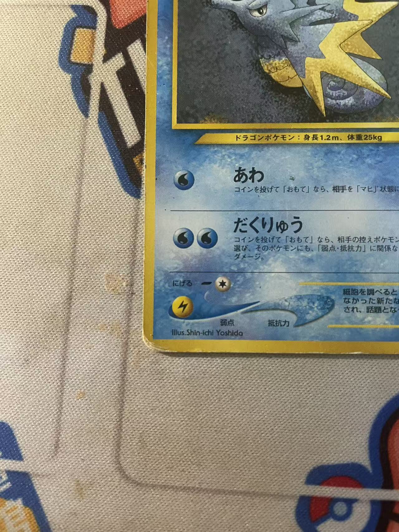 1999 Pokemon TCG 1 海刺龙 看画品 卡品如图345 ja 宝可梦 日文 木水拍卖 双点哥