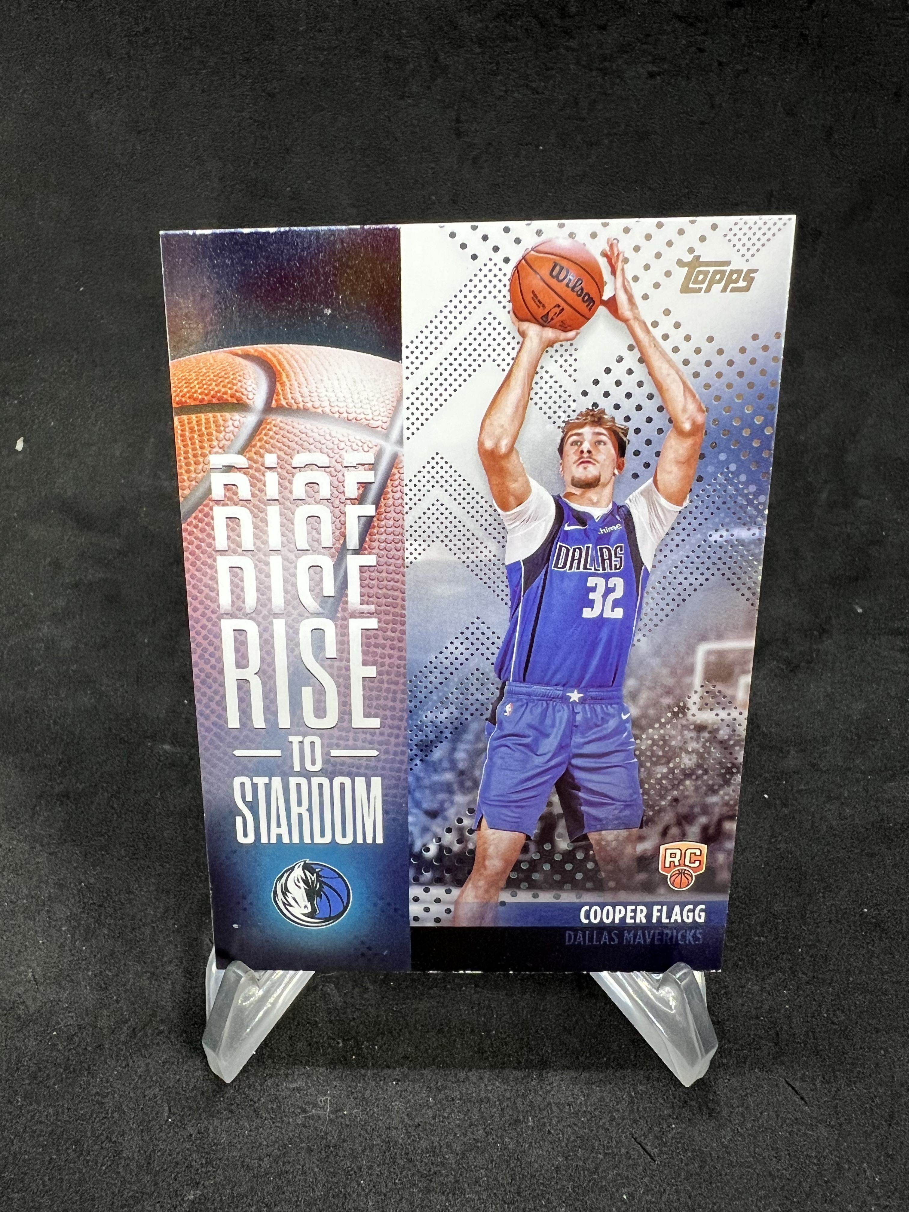 【赛卡代卖】 24-25 TOPPS FLAGSHIP COOPER FLAGG 库珀 弗拉格 独行侠 新秀RC 特卡 状元 顶星 顶秀 潜力 热门 115加14