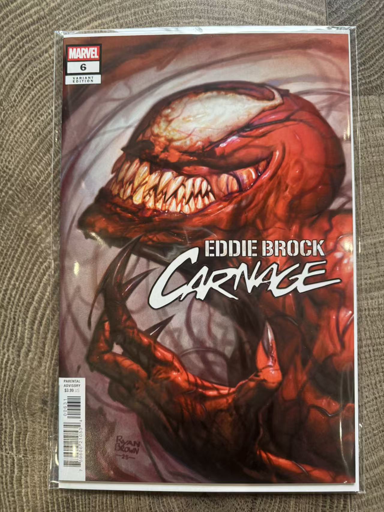 2025 Marvel 美漫 期刊杂志 毒液 Carnage 官方漫画 美漫期刊 杂志书刊 变体、贸易、小标 带膜带背板