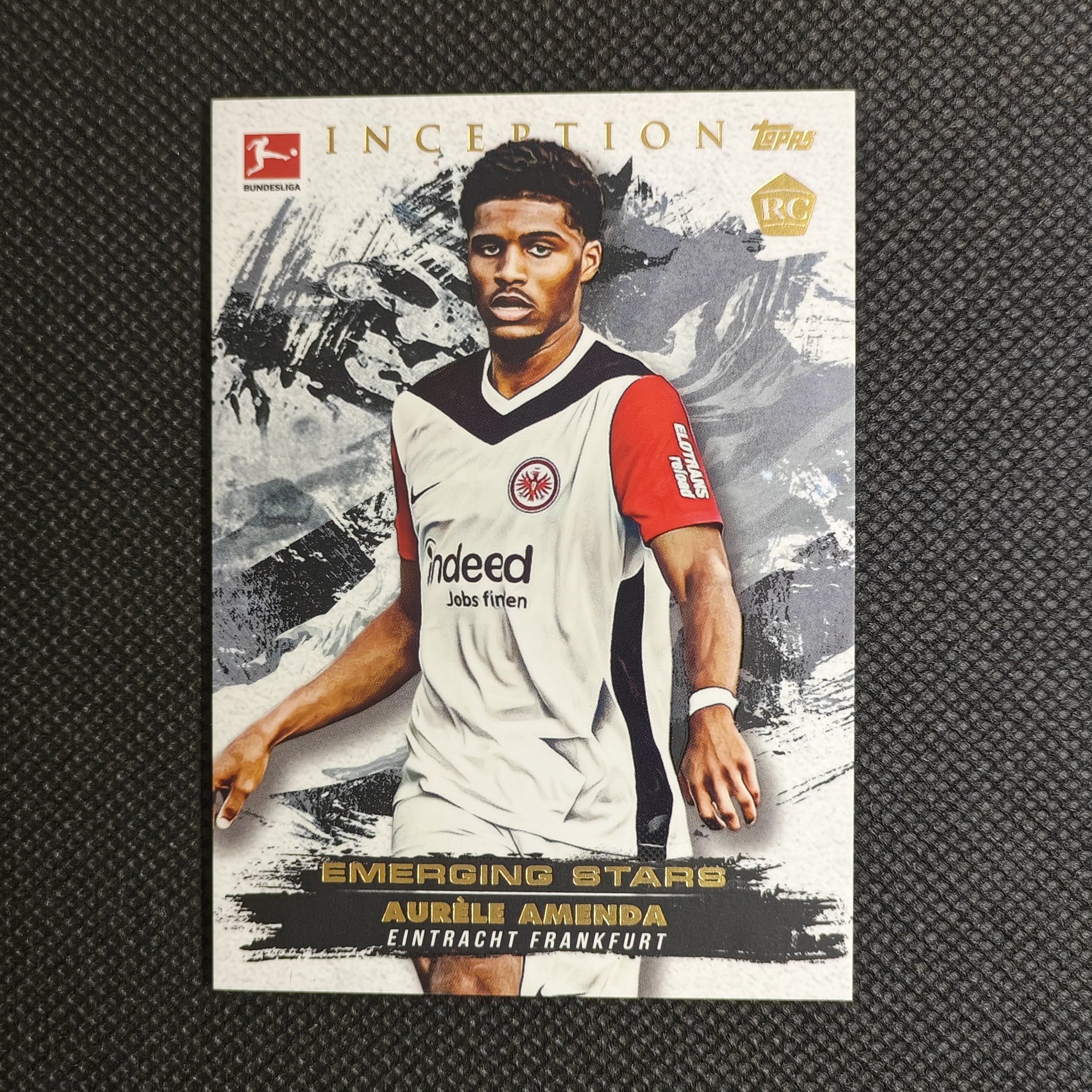 2025 Topps Inception Aurele Amenda RC 团长#德甲 盗梦空间 法兰克福 新秀 奥雷勒 阿门达 base 不保卡品细节看图