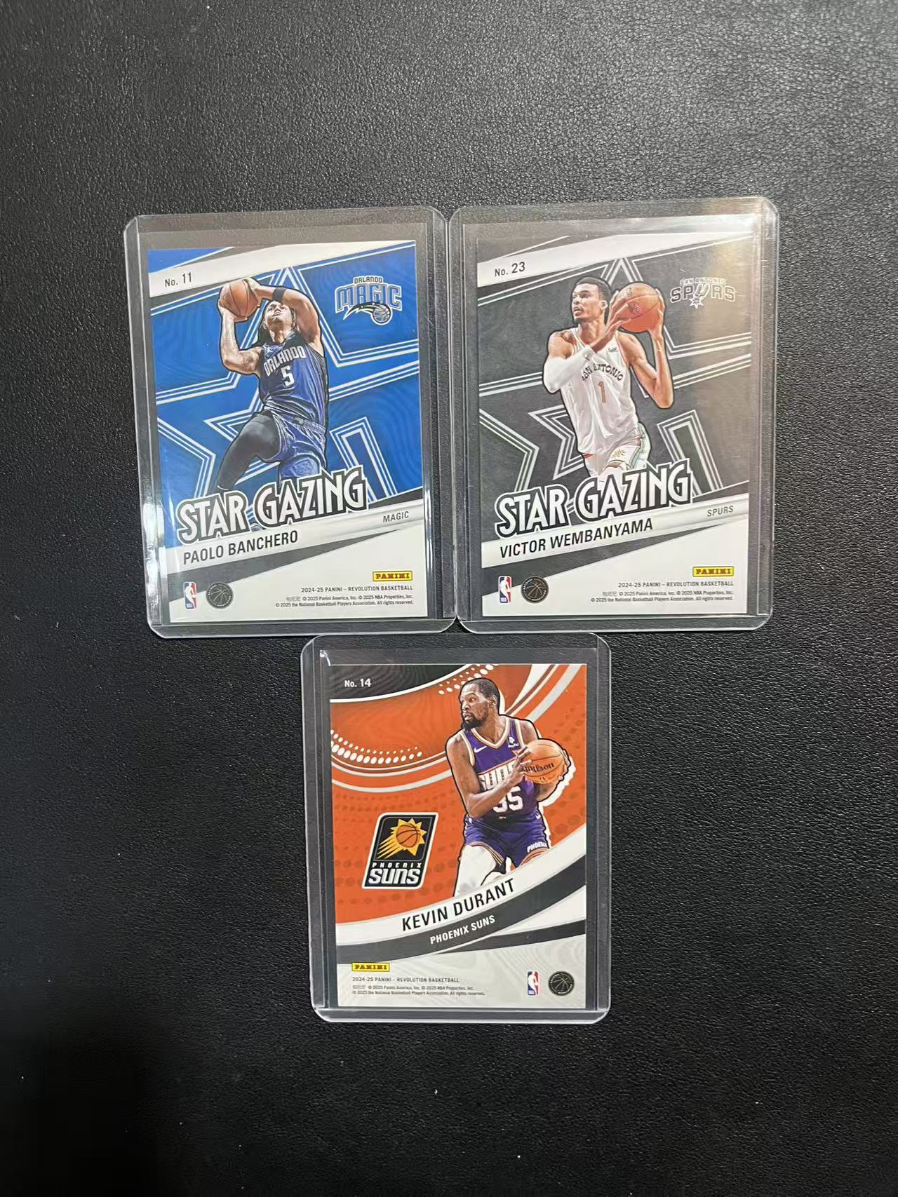 2024-25 Panini Revolution Victor Wembanyama 革命 维克托 文班亚马 保罗 班切罗 凯文 杜兰特 特卡 折射 如图 龙龙龙
