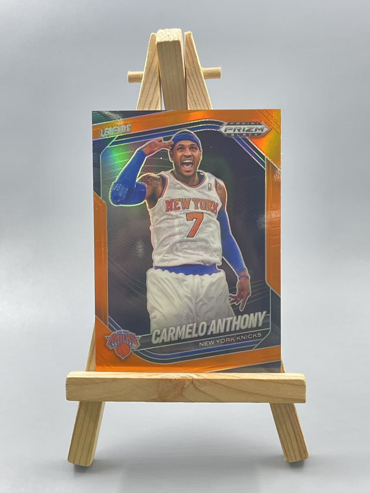 2024-25 Panini Prizm Carmelo Anthony 【虾米】pz 尼克斯 卡梅隆 安东尼 49编 折射 橙折 甜瓜 瑕疵如图 收藏必备 点点
