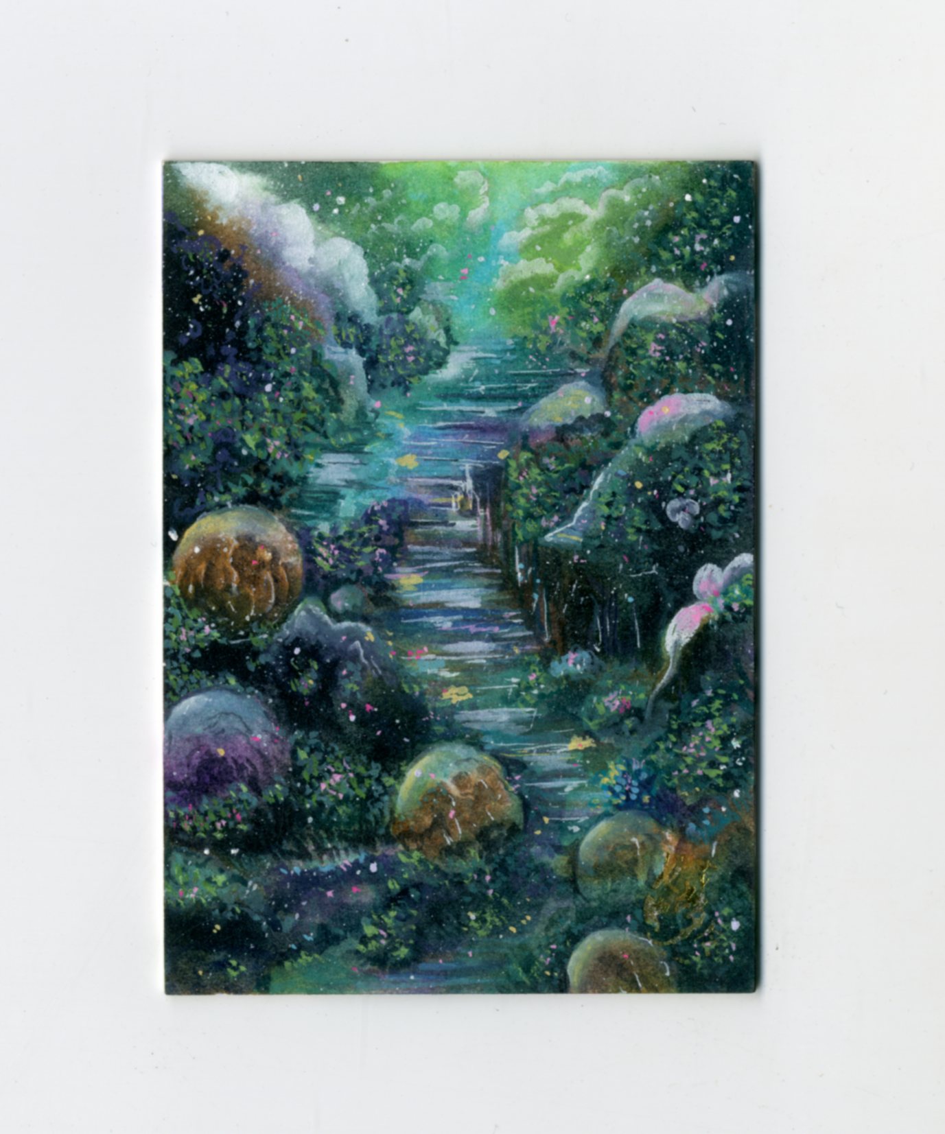 【Jackie杰基拍卖】如梦令工作室 手绘卡 1/1 画师:乔克叔叔(灯塔)