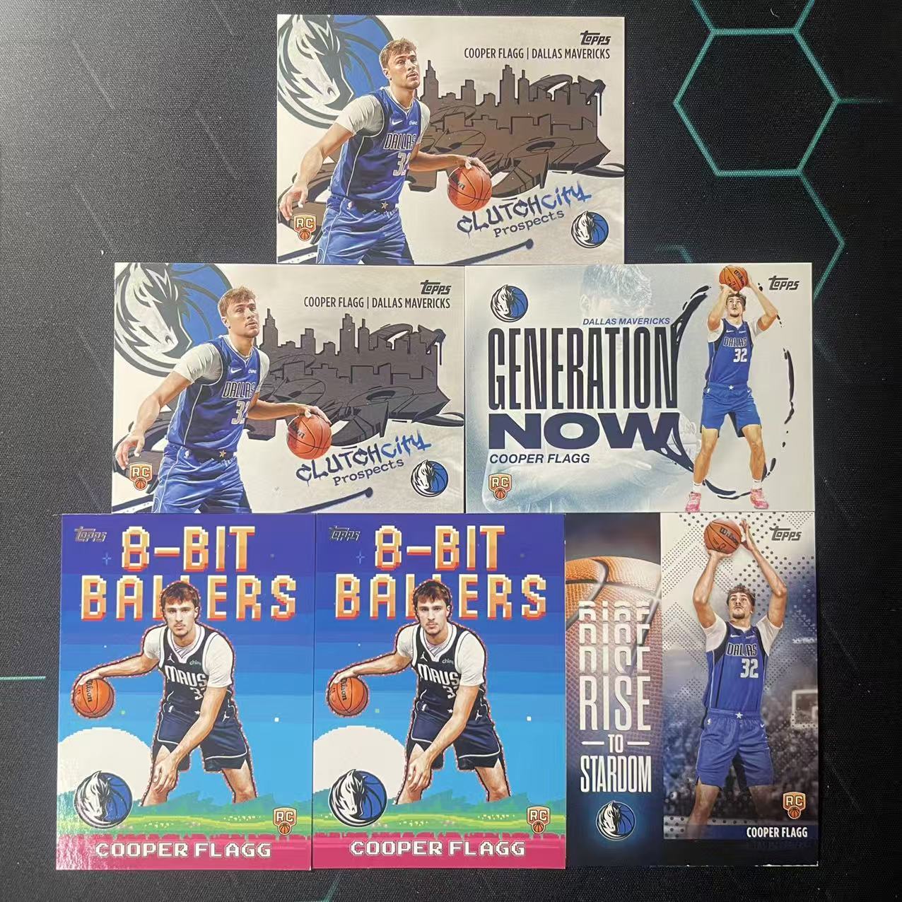 2025 Topps Flagship Cooper Flagg RC 【阿福代卖】库珀 弗拉格 独行侠 新秀 特卡 lot 打包 收藏必备 (行行行)