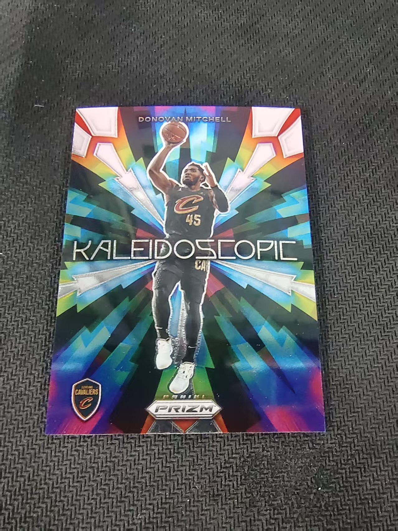 【可合并,不累计】2023-24 Panini Prizm Donovan Mitchell 骑士 多诺万 米切尔 蜘蛛侠 万花筒特卡 PZ 划痕 边角微瑕 介意勿拍 #11