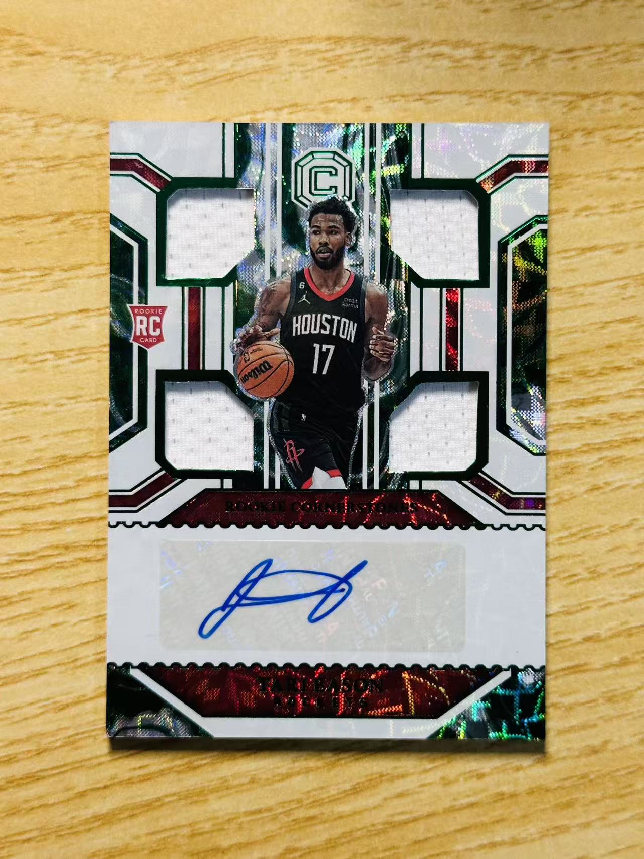 2022-23 Panini Chronicles Tari Eason 嘿嘿代卖 编年史 塔里 伊森 新秀 RC 签字 火箭 收藏必备 gjma