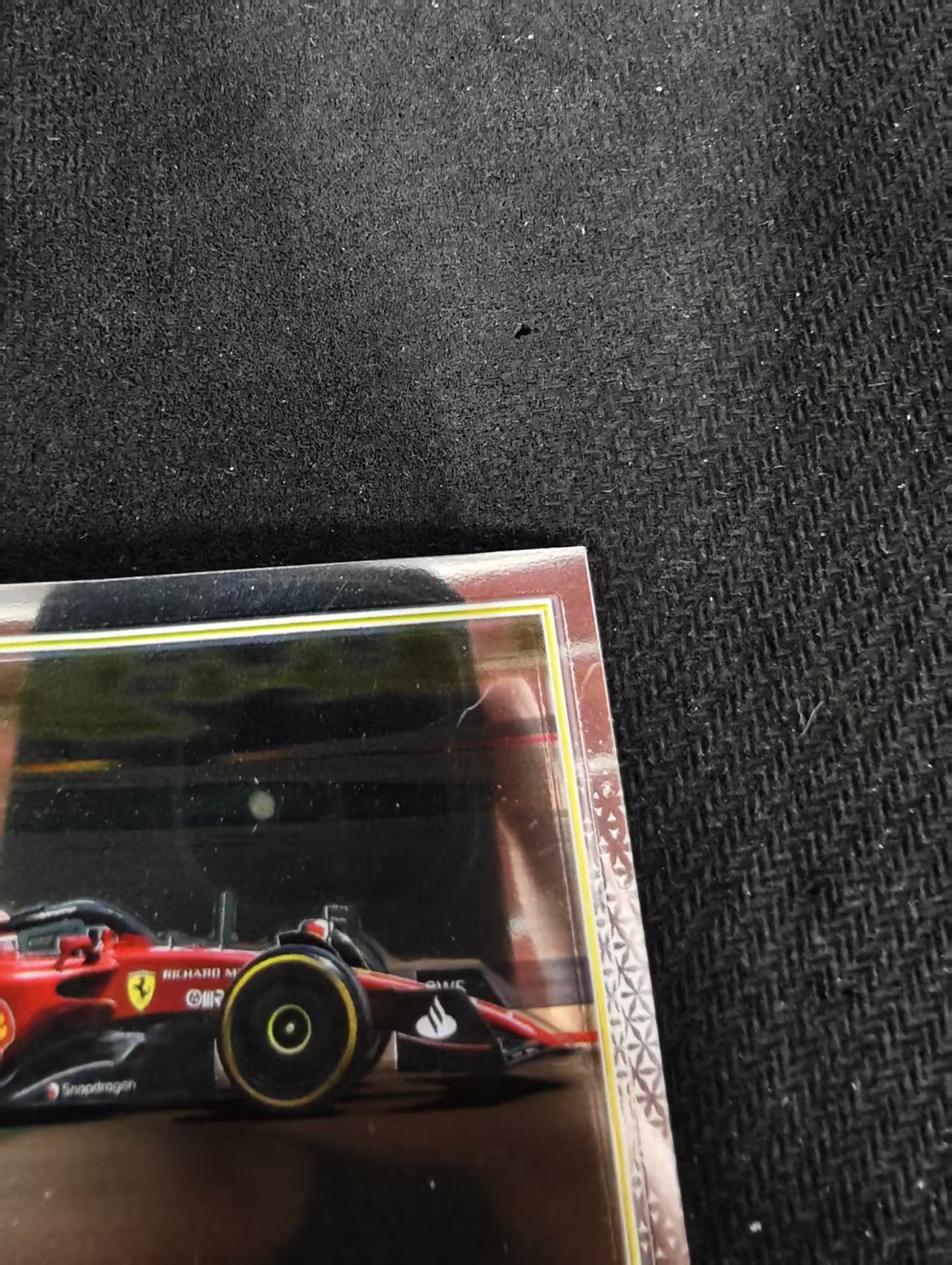 2022 Topps Chrome F1 Charles Leclerc 勒克莱尔 法拉利车队 划痕 边角瑕疵#117