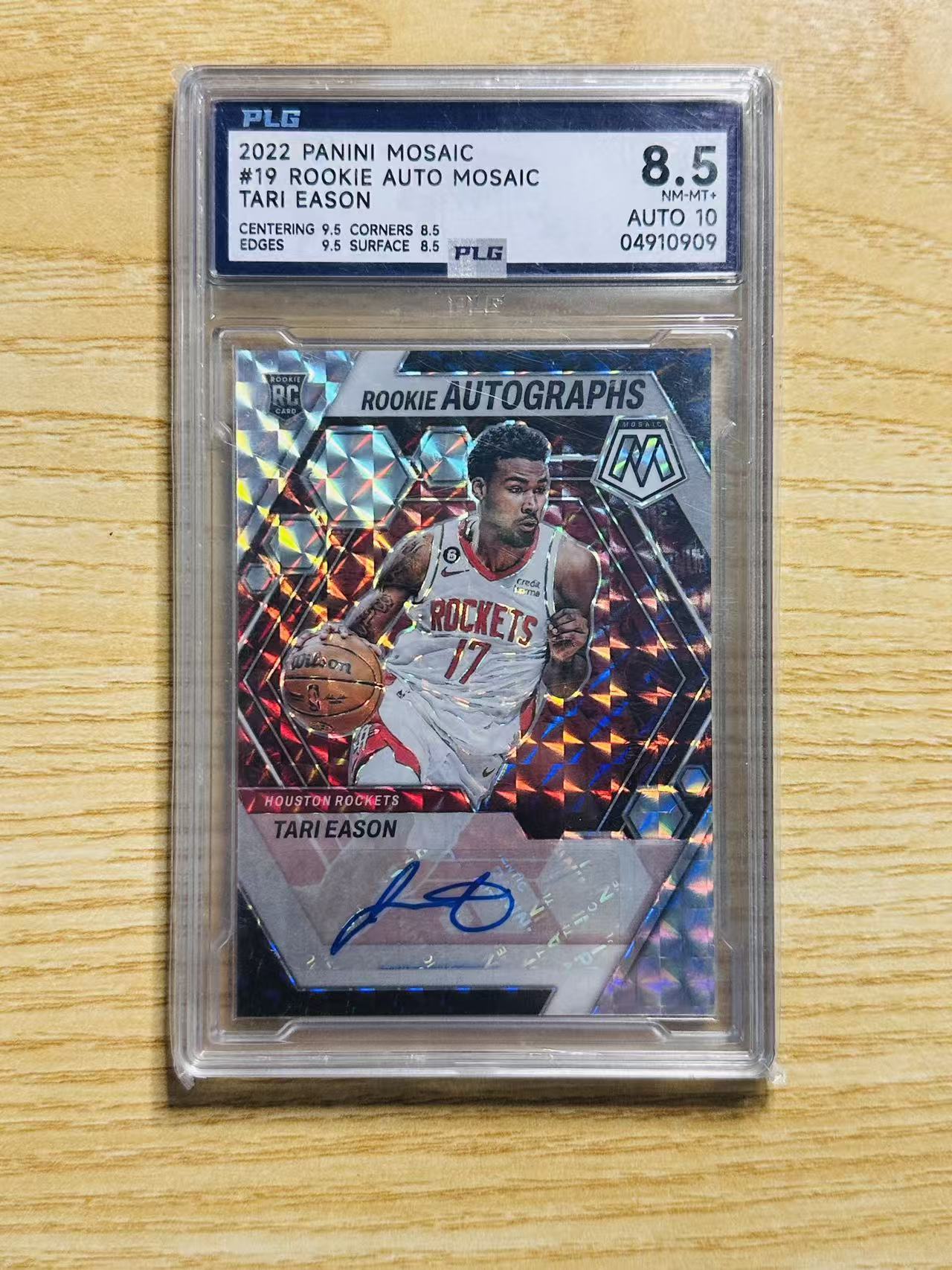 2022-23 Panini Mosaic Tari Eason RC #RA-EAS 塔里 伊森 马赛克 火箭 马赛克折 签字