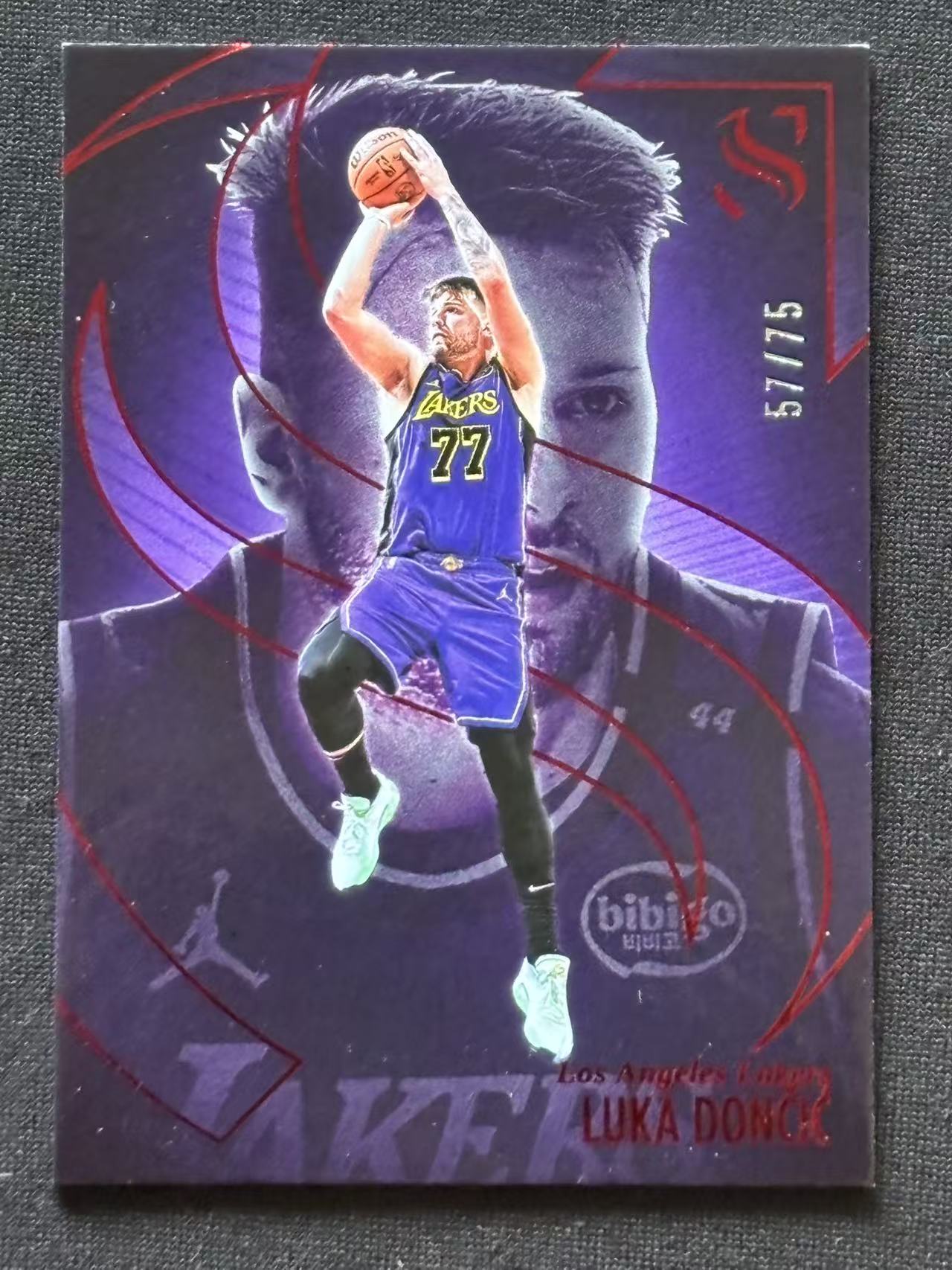 2024-25 Panini Silhouette Luka Doncic 剪影 湖人 卢卡 东契奇 75编 base 不累计
