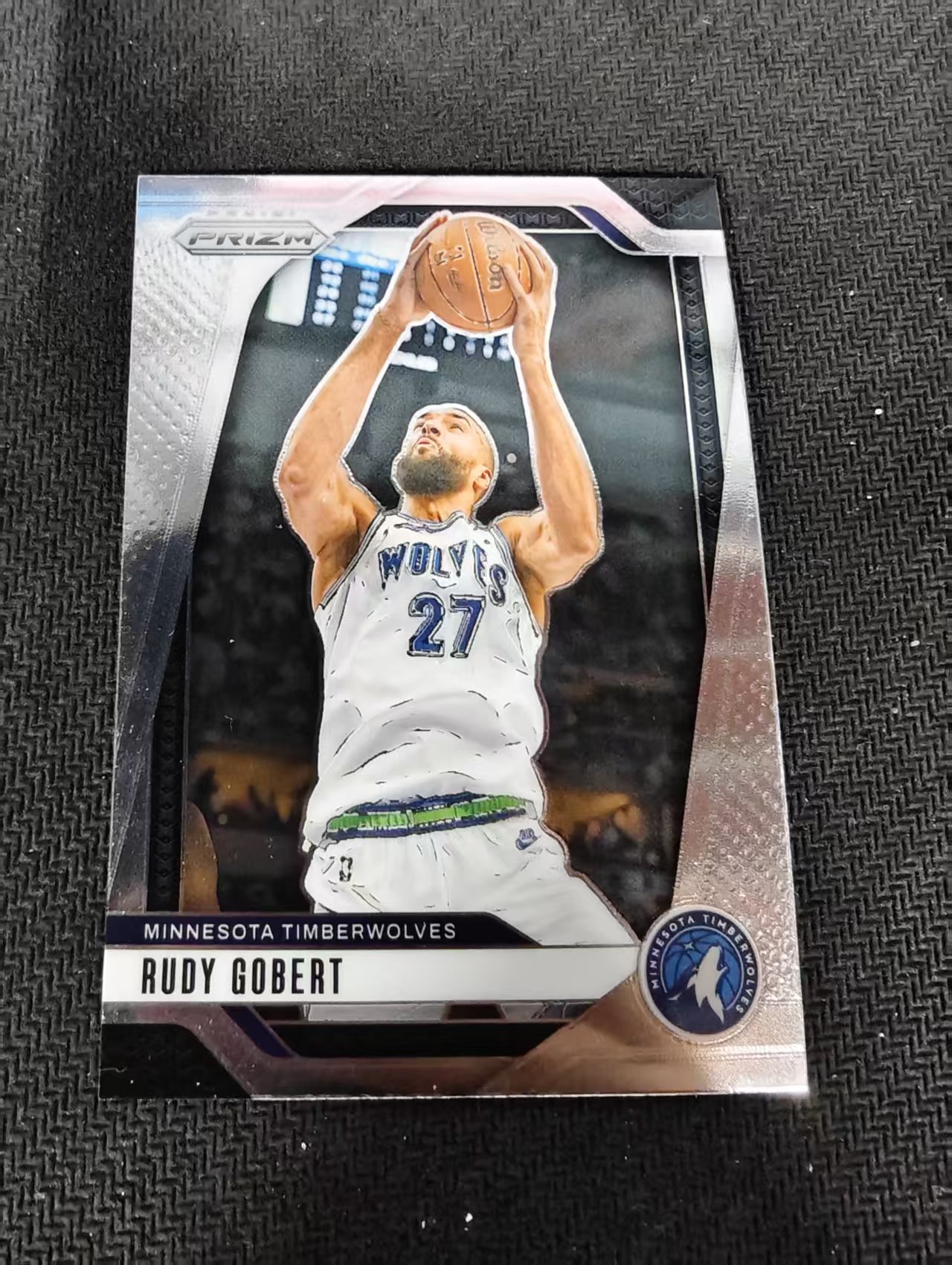 【可合并,不累计】2024-25 Panini Prizm rudy gobert 森林狼 鲁迪 戈贝尔 PZ 不保卡品 介意勿拍 #159
