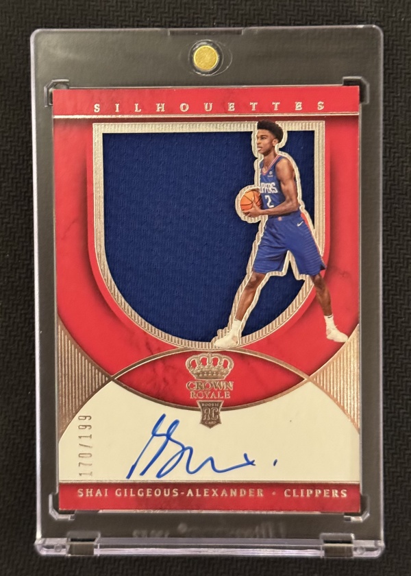 Sga Crown Rookie 18-19 Crown Royale Shai Gilgeous-Alexander 皇冠 新秀RC 谢伊 吉尔杰斯 亚历山大 SGA 雷霆 ...