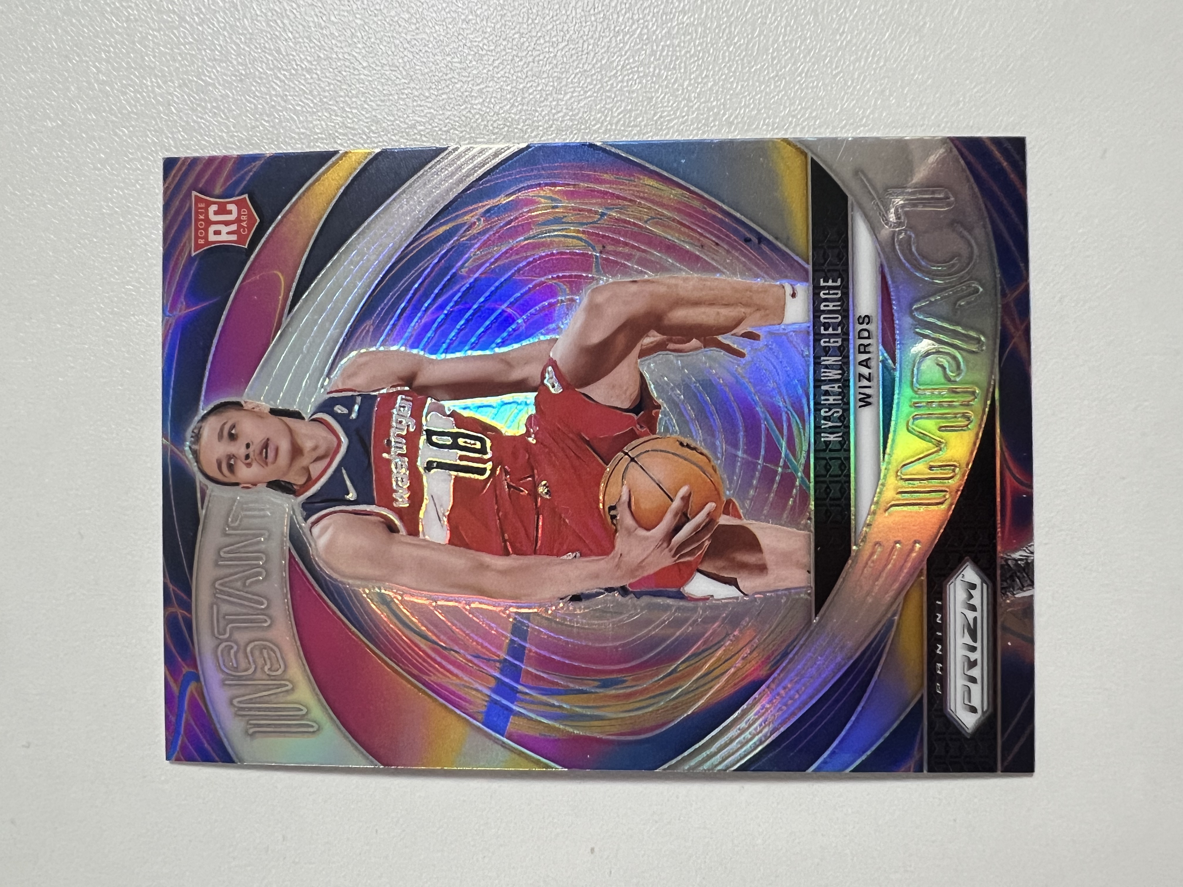 2024-25 Panini Prizm Kyshawn George RC 凯肖恩乔治 奇才 新秀年 万花筒 PZ系列 HH03 收藏凑套 卡品如图