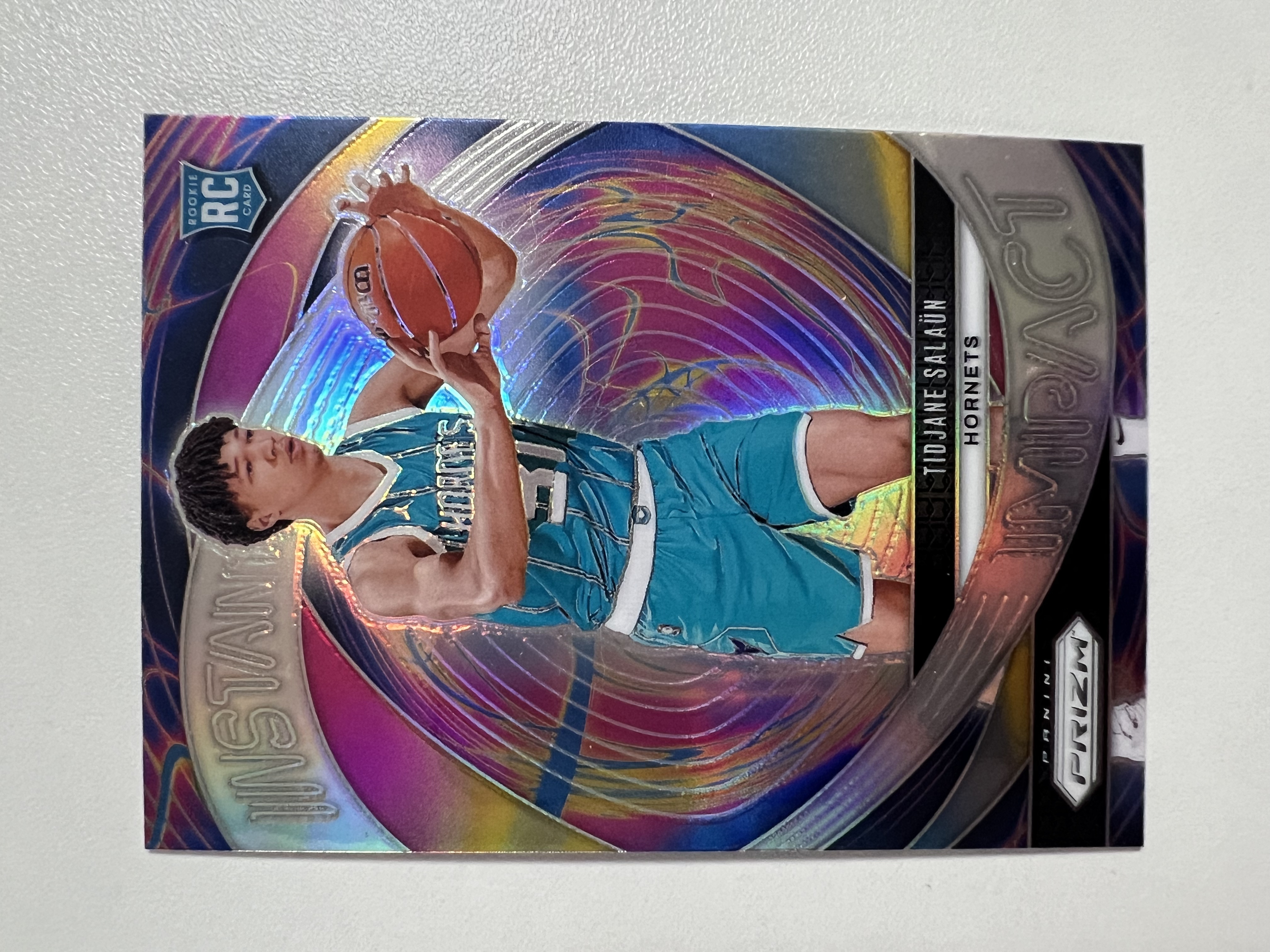 2024-25 Panini Prizm Tidjane Salaun RC 提贾尼萨隆 黄蜂 新秀年 万花筒 PZ系列 HH03 收藏凑套 卡品如图