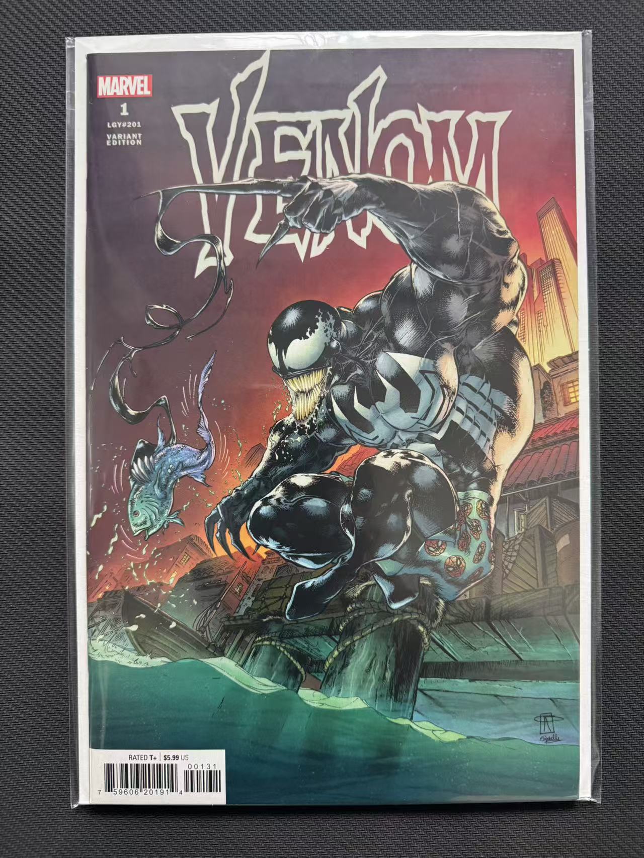 2025 Marvel 美漫 期刊杂志 毒液 比例刊 1:50 官方漫画 美漫期刊 杂志书刊 变体、贸易、小标 带膜带背板