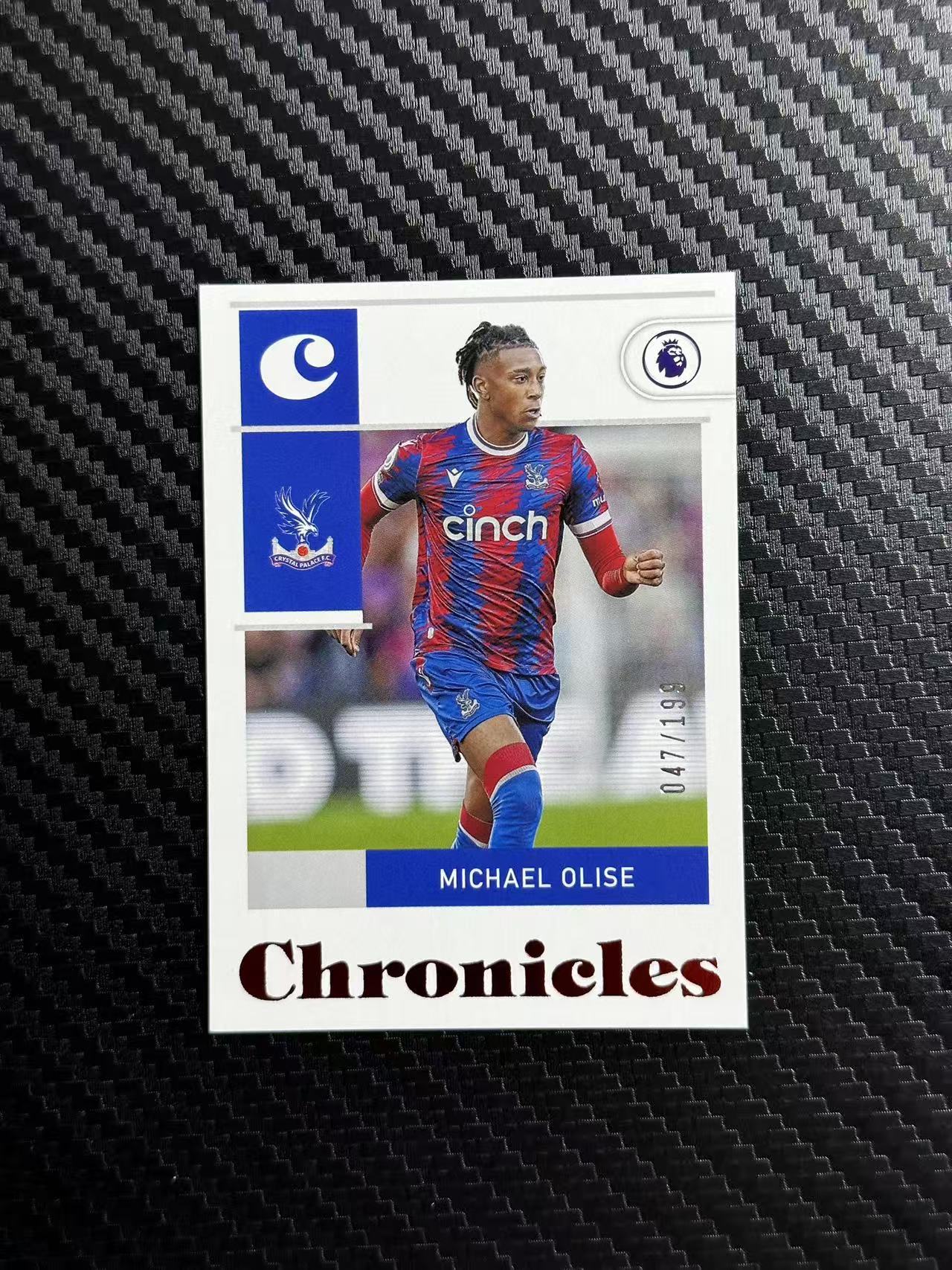 2022-23 Panini Chronicles Michael Olise 编年史 英超 水晶宫 迈克尔 奥利塞 047/199编 卡品如图 拍前看描述