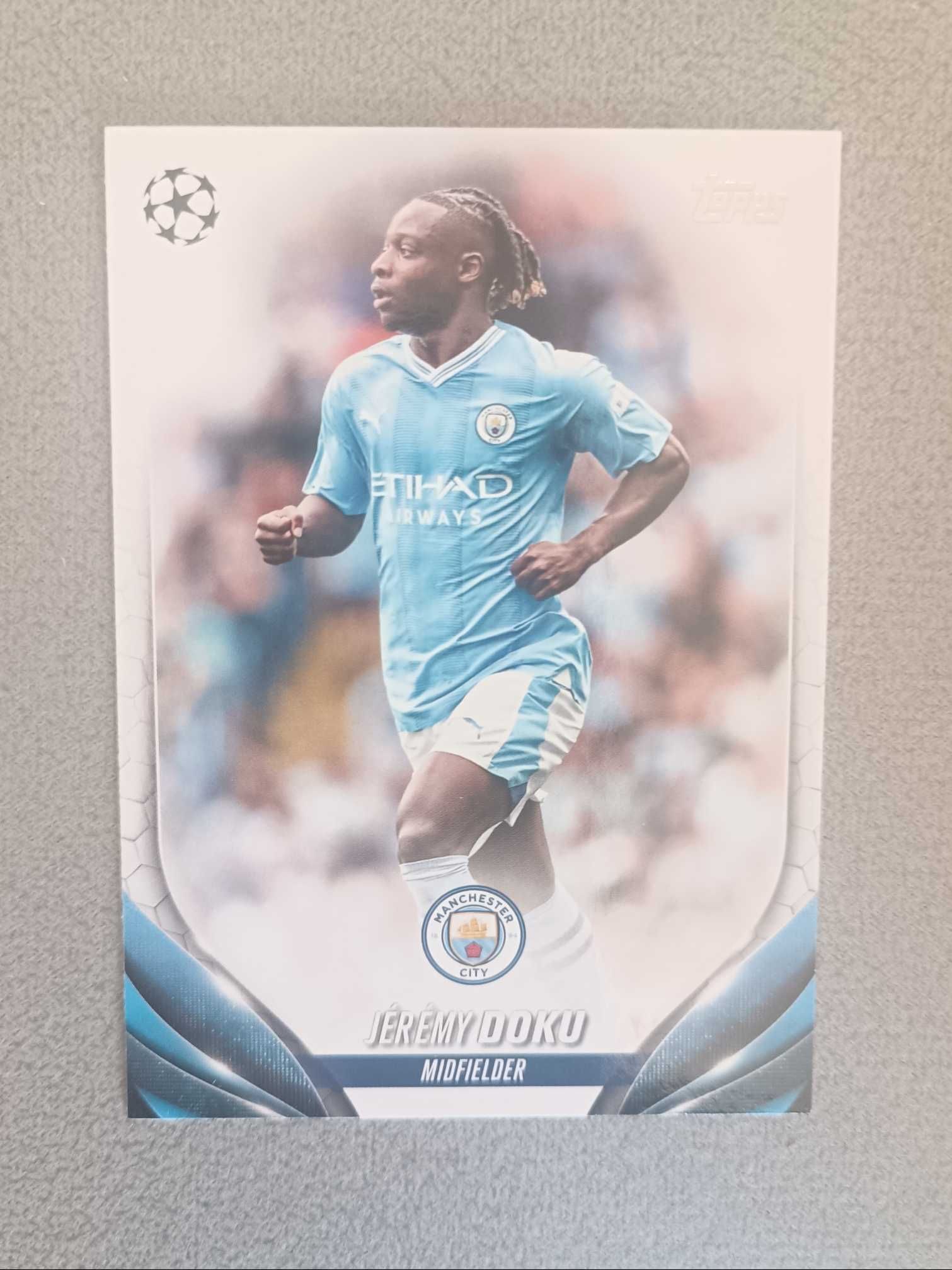 2024 Topps UEFA Champions League Jérémy Doku 【免费接代拍】UCC 纸卡 曼城边路爆点 多库 比利时 进攻核心 队迷人迷 收藏凑套
