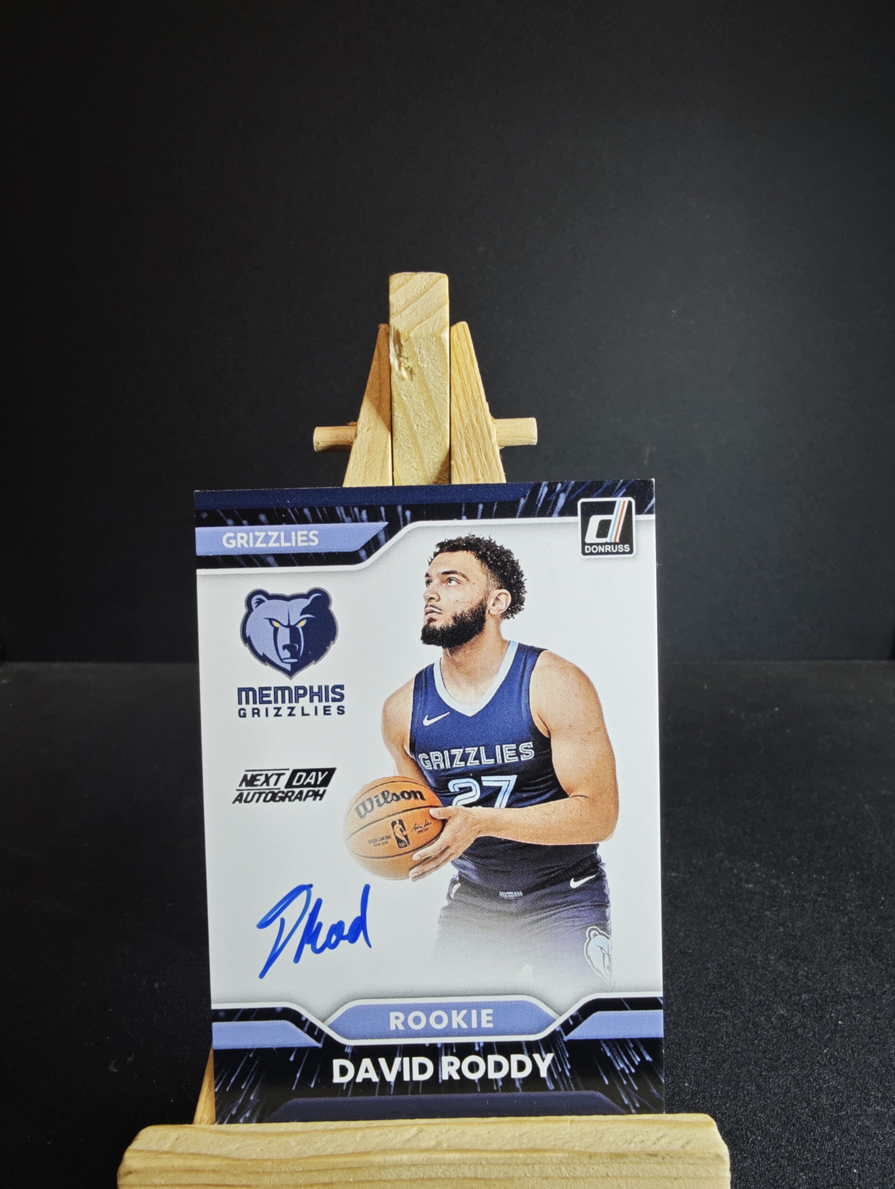 2022-23 Panini Donruss David Roddy RC 杜蕾斯 签字 卡签 大卫 罗迪 明日签 卡品如图 no.2512.3 91代拍