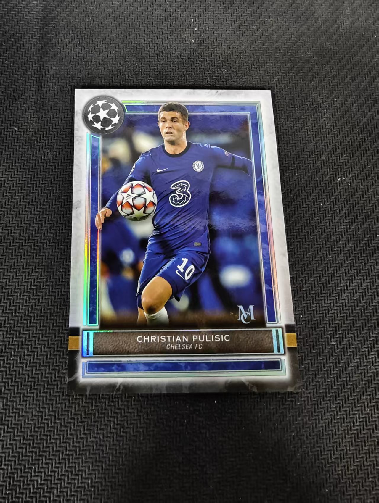 【可合并,不累计】2021-22 Topps Museum 欧战博物馆 CHRISTIAN PULISIC 切尔西 普利希奇 美国 多特蒙德 AC米兰 边角瑕疵