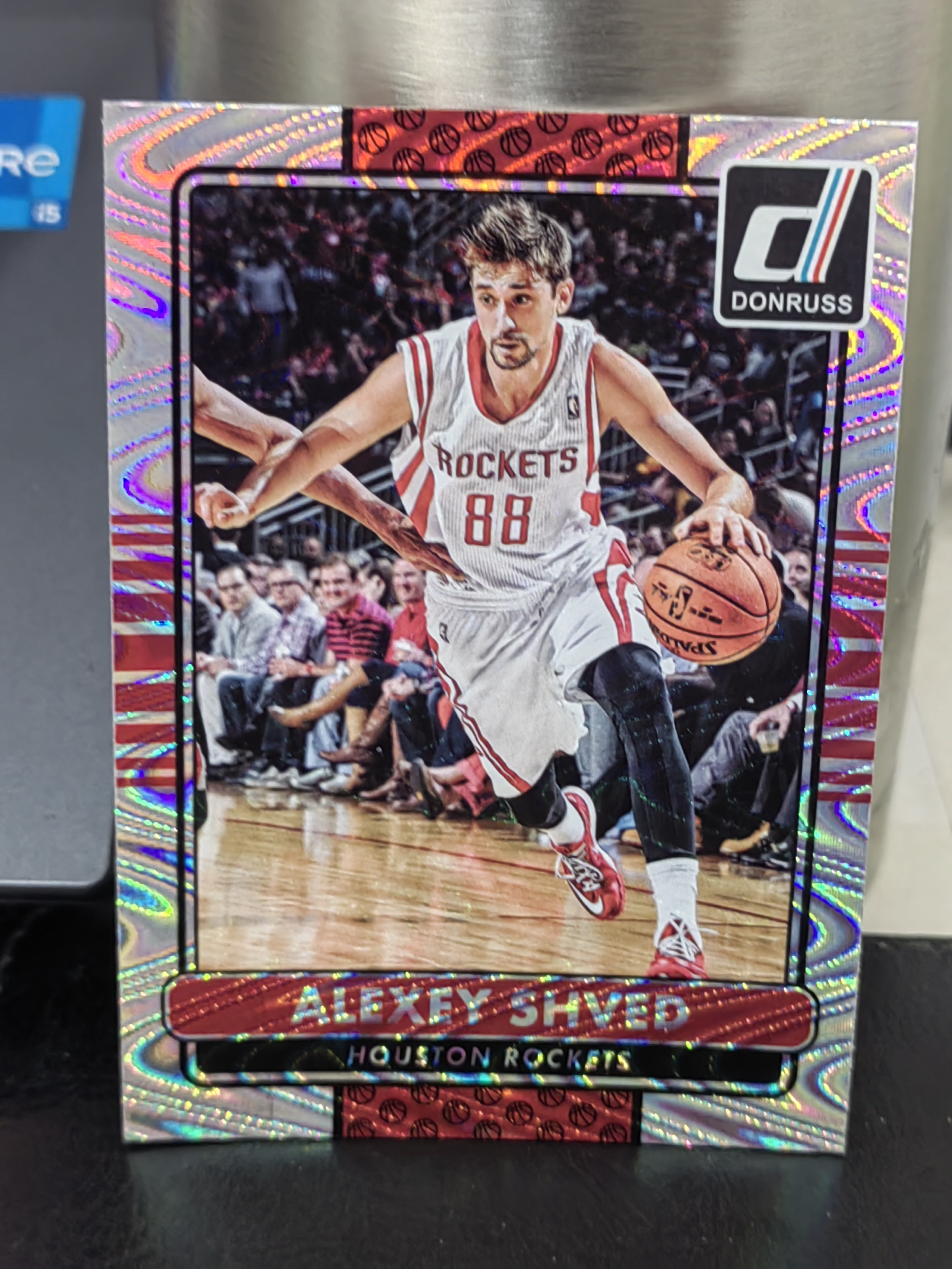 2014-15 Panini Donruss Alexey Shved 杜蕾斯 阿列克谢舍维德 火箭 曲线折 篮 白边白角 不保卡品 卡品如图