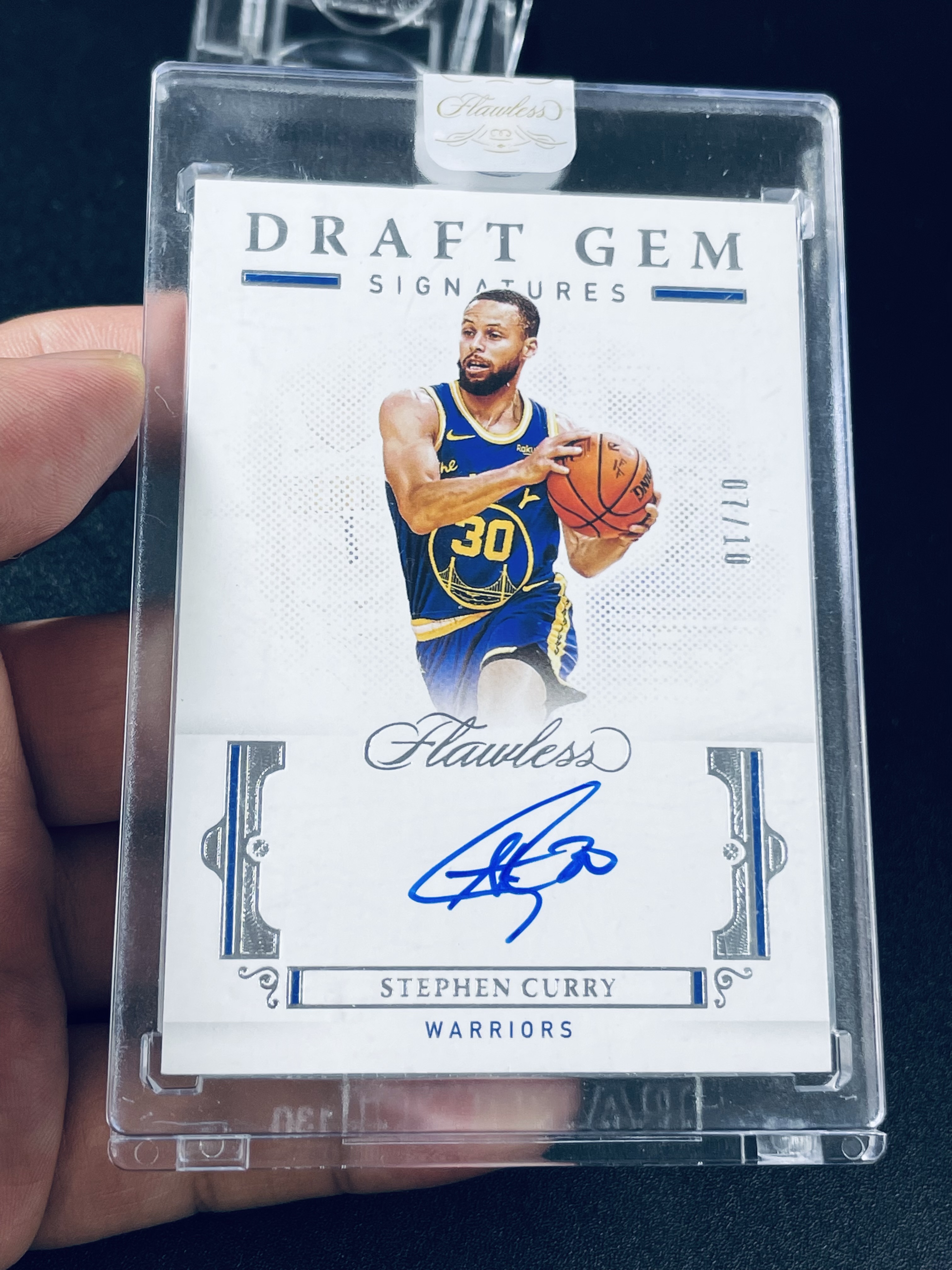 【喷子拍卖】2020-21 Panini Flawless Stephen Curry 手提系列 金州勇士 斯蒂芬 库里 Draft Gem