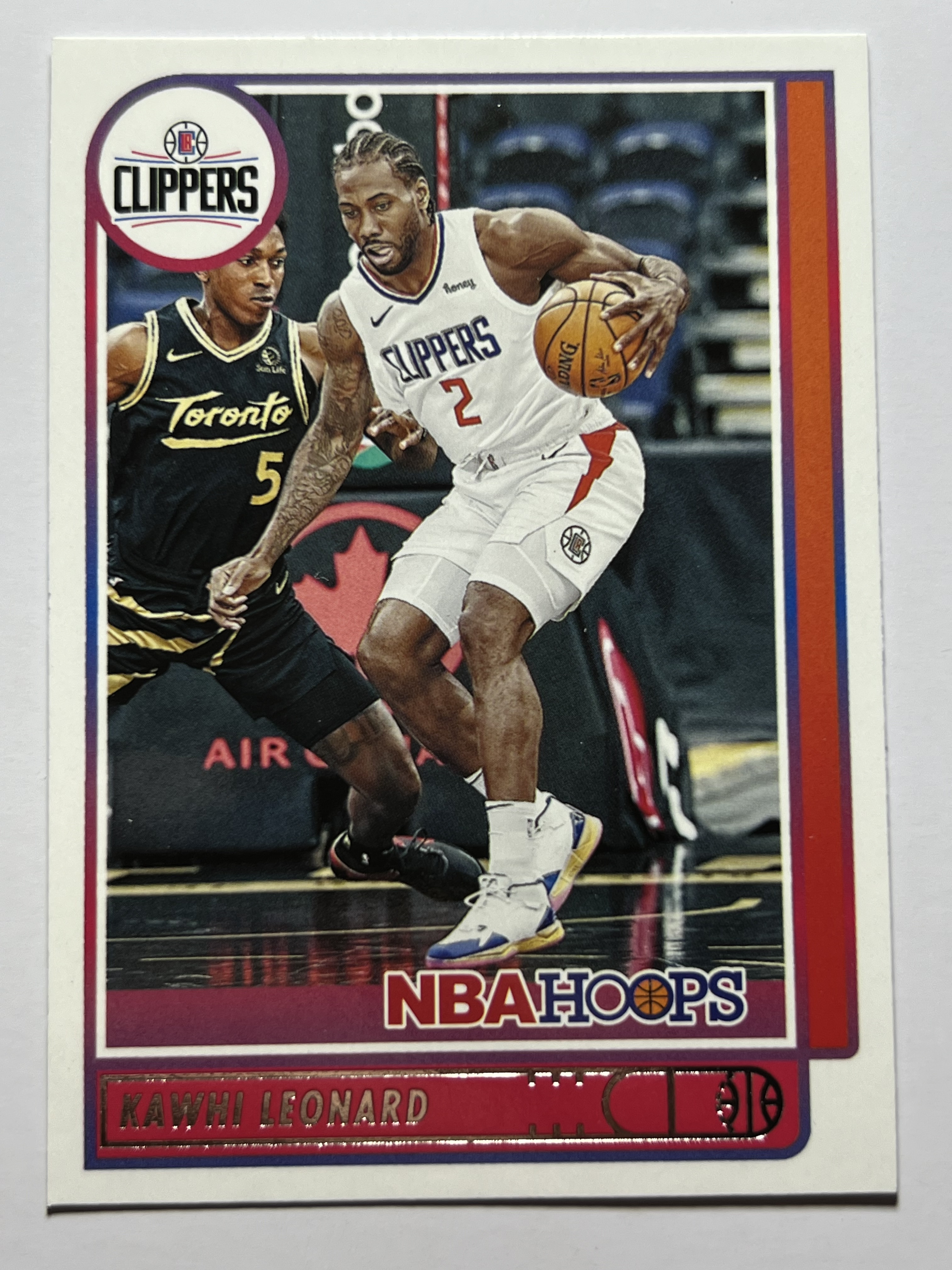 2021-22 Panini Hoops Kawhi Leonard 科怀 伦纳德 小卡 快船队 《 热门球星 收藏必备 》 凑套必备 实卡精美 可合并 #76