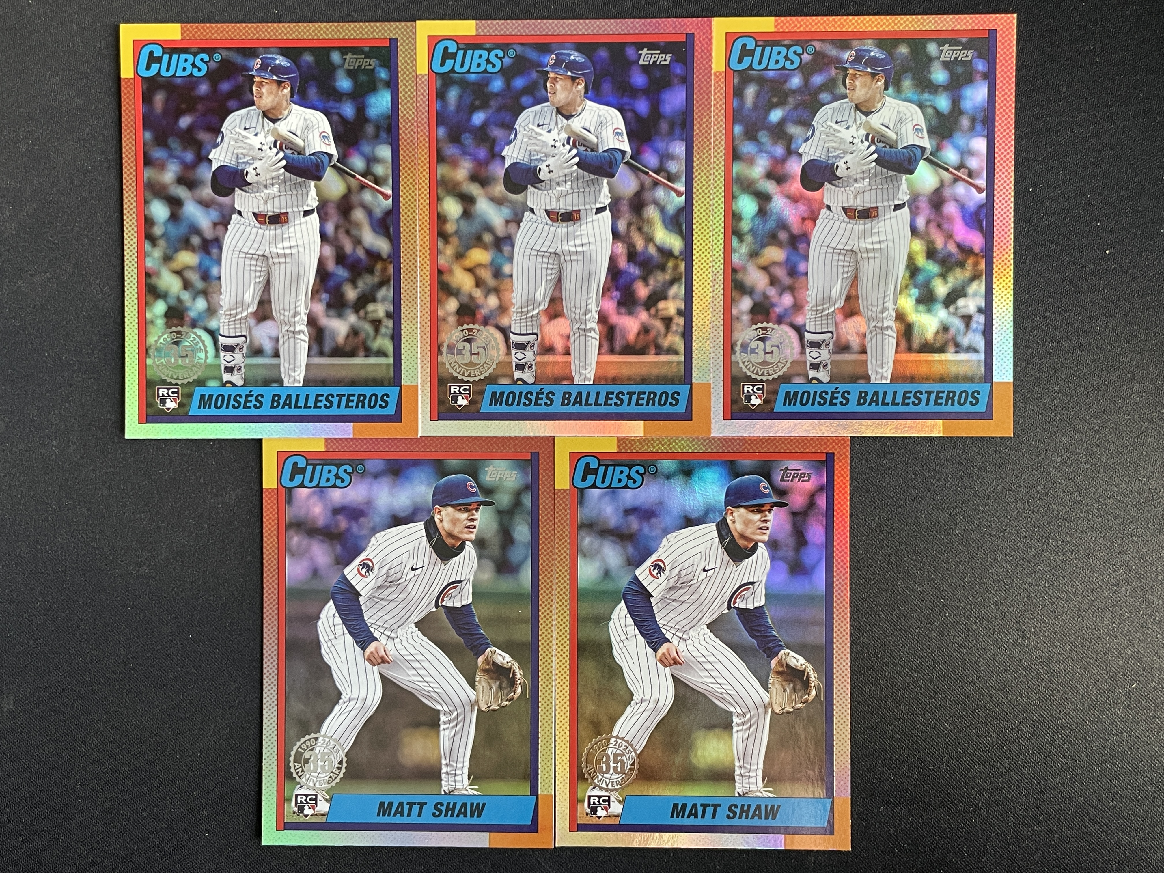 【南昌NOVA】2025 Topps MLB RC 棒球 新秀 小熊 巴列斯特罗斯 马特 肖 折射 35Th 复古 特卡 打包 Z18bobo