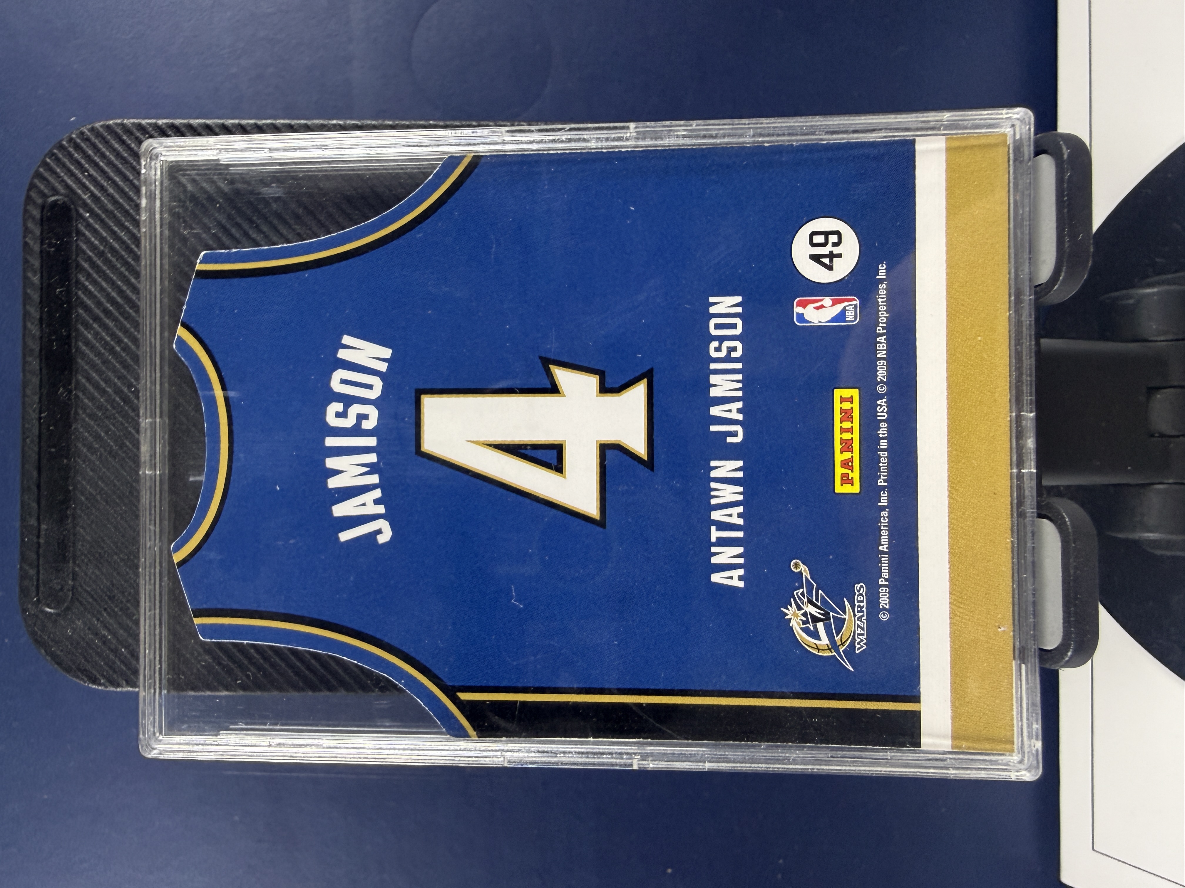 2009-10 Panini Threads Antawn Jamison 小背心 奇才 安托万贾米森 Team Threads 客场 异形切割 特卡 收藏必备 (沸腾)