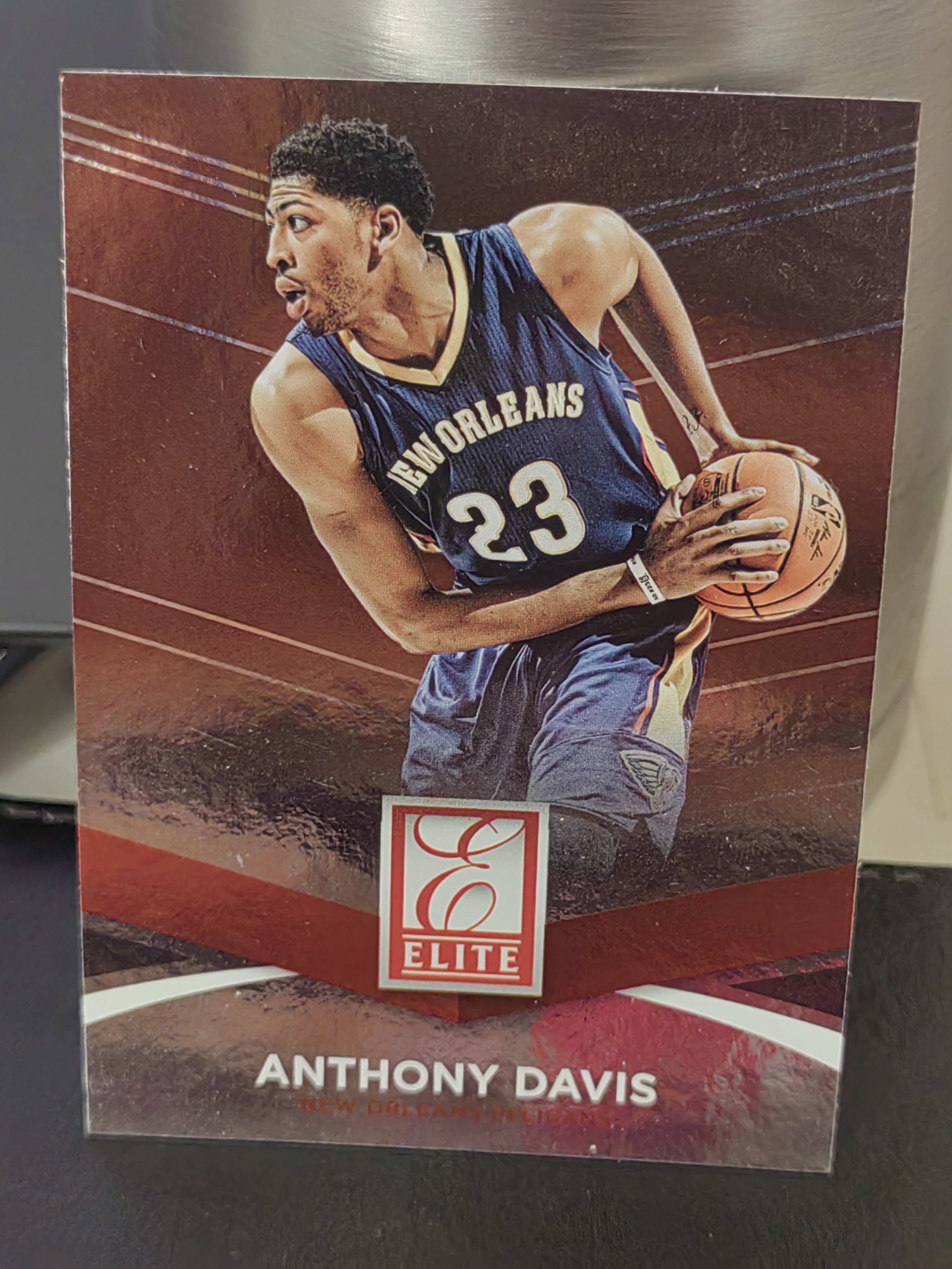 2014-15 Panini Elite Anthony Davis 精英 安东尼戴维斯 鹈鹕 篮 白边白角 不保卡品 卡品如图