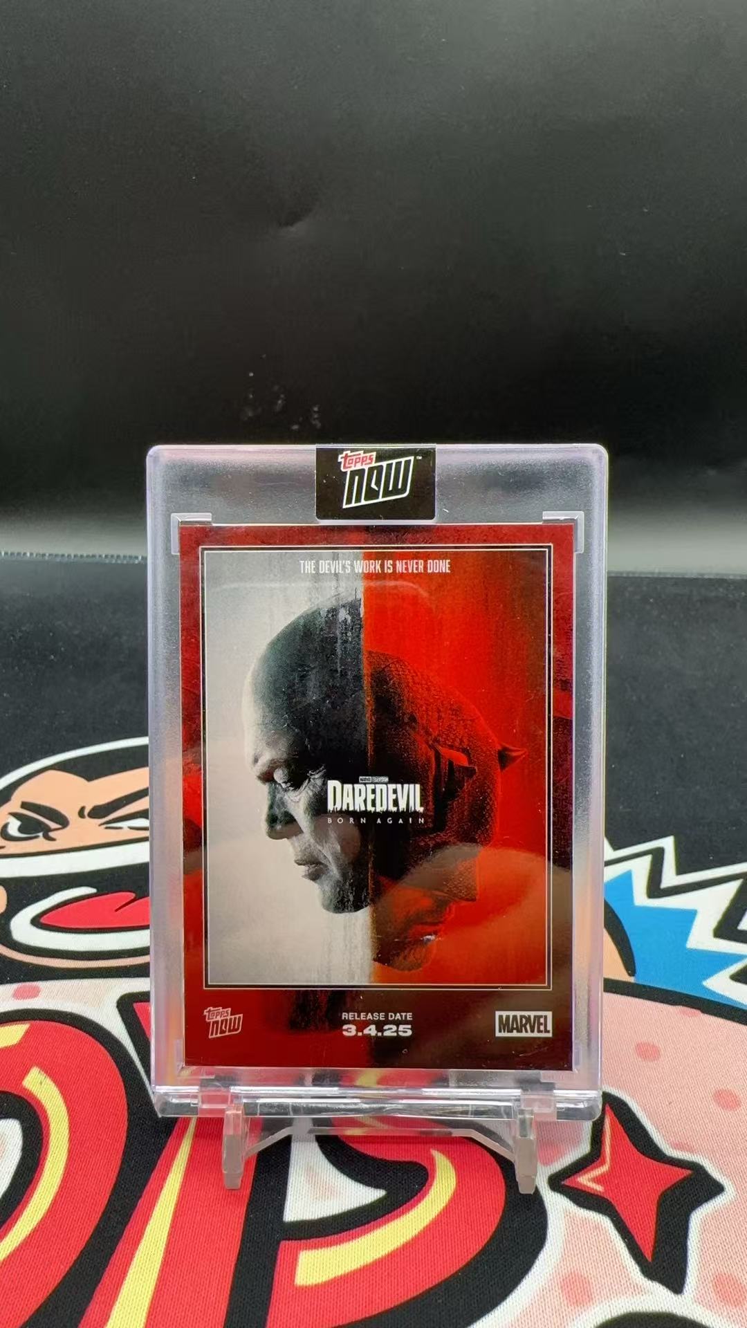【玩具坑】2025 Topps Now MARVEL 漫威 美剧海报 海报卡 Daredevil 夜魔侠:重生 原封砖 收藏必备