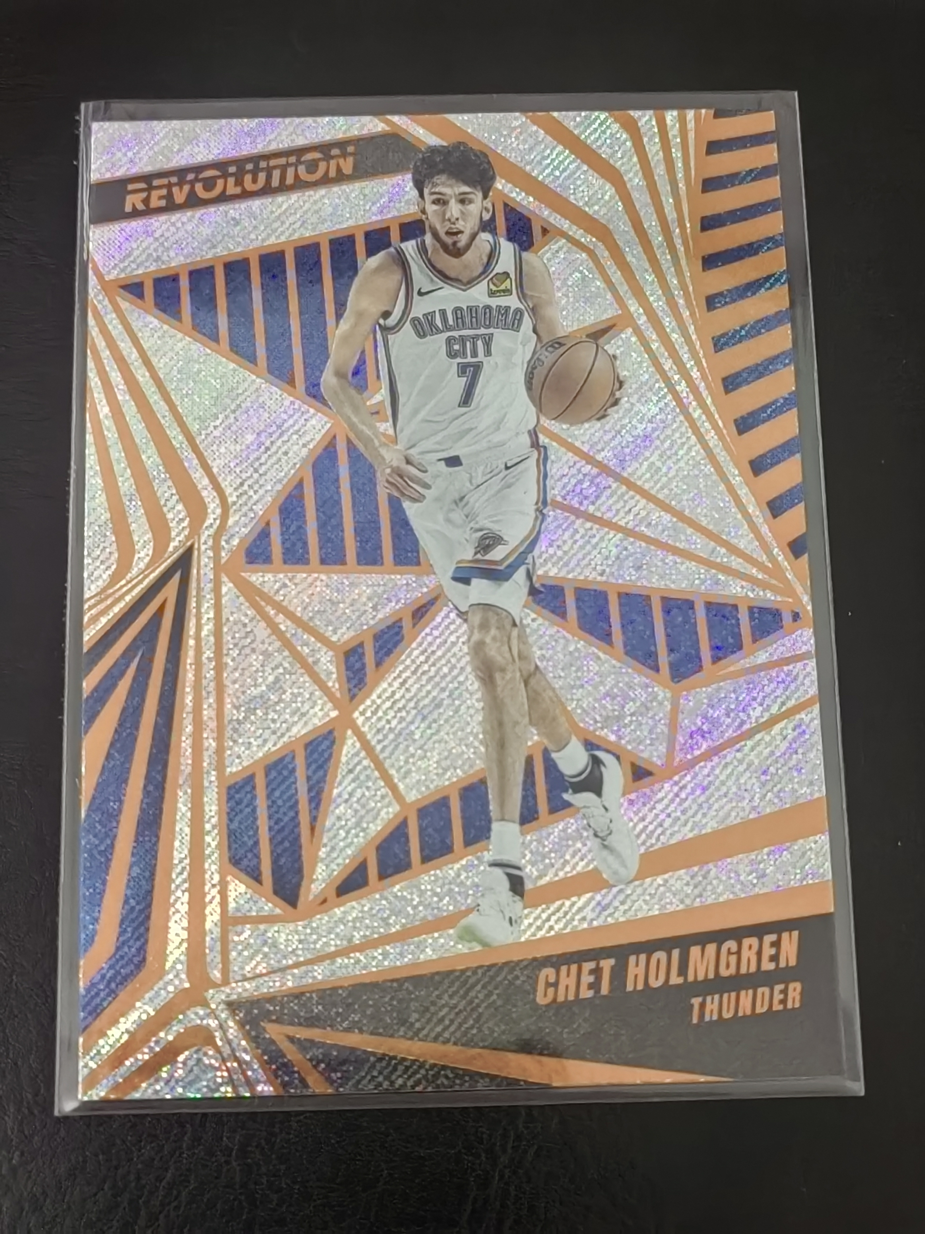 2023-24 Panini Revolution Chet Holmgren 革命 新秀 切特·霍姆格伦 雷霆 第一张 篮 凑套 白边白角 不保卡品 卡品如图