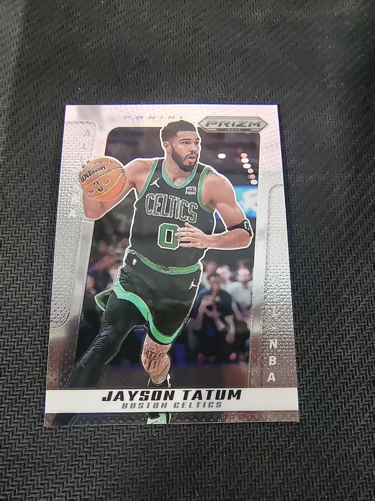 【可合并,不累计】2024-25 Panini Prizm Deca Jayson Tatum 复刻PZ 杰森 塔图姆 獭兔 凯尔特人 划痕 边角瑕疵 #275
