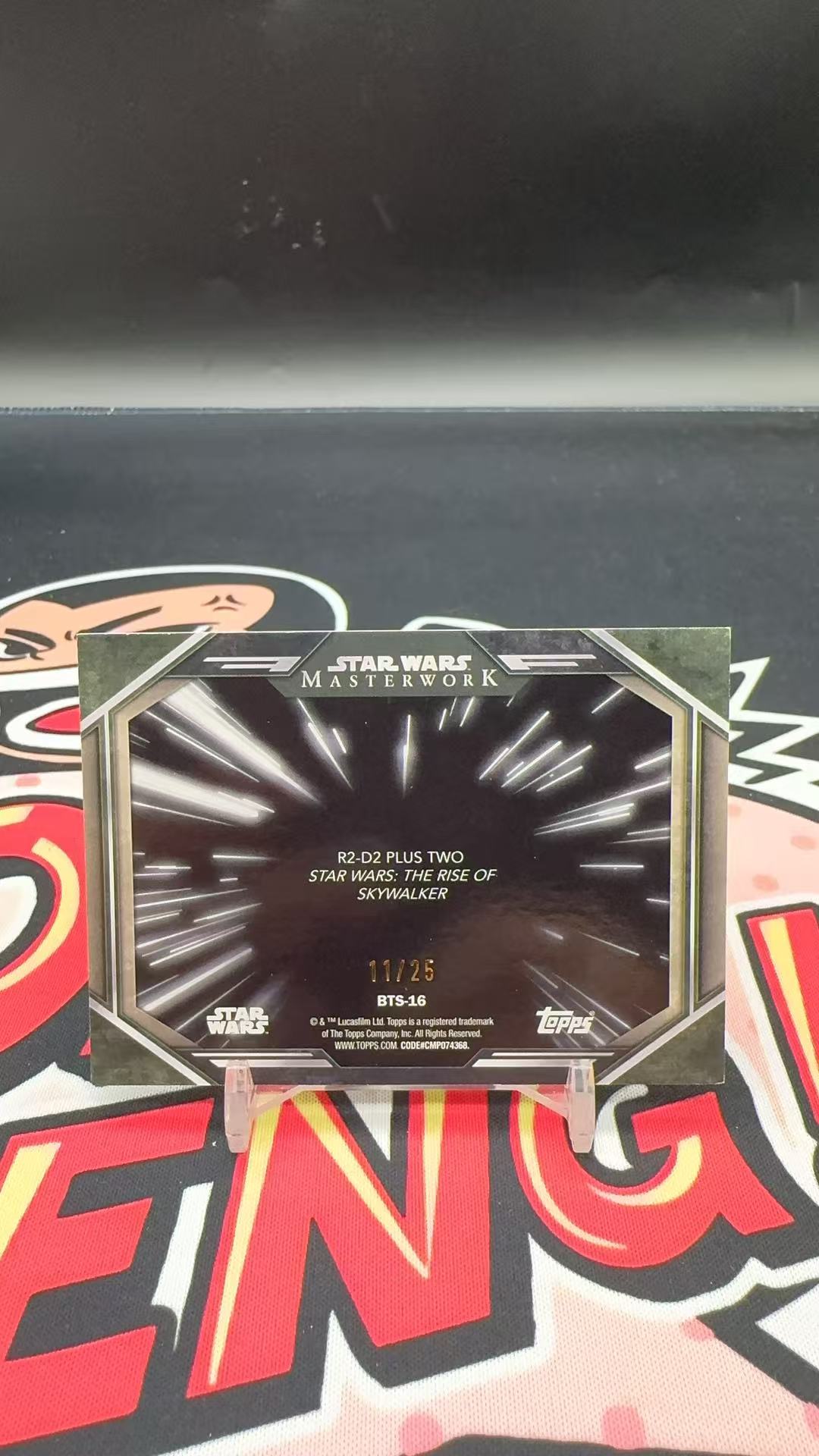 【玩具坑】2024 Topps Star Wars Masterwork 星球大战 大师系列 幕后特卡 25编 皮革纹理 #BTS-16