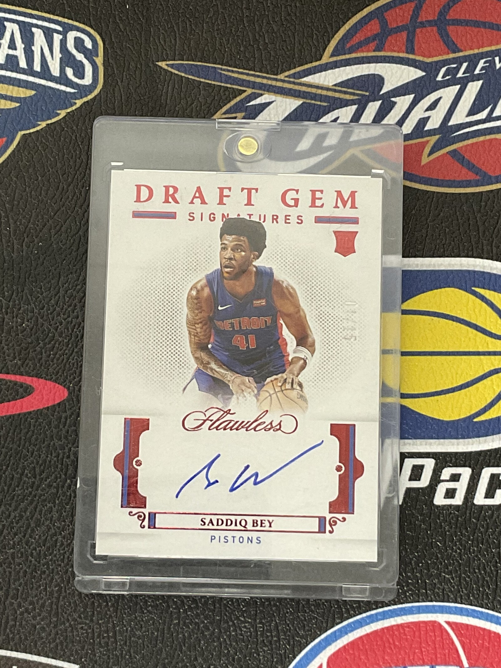 【大树营免费代卖】手提 萨迪克 贝 新秀 15编 签字 活塞 全明星水平 收藏必备 卡品如图 瑕疵如图 #绒