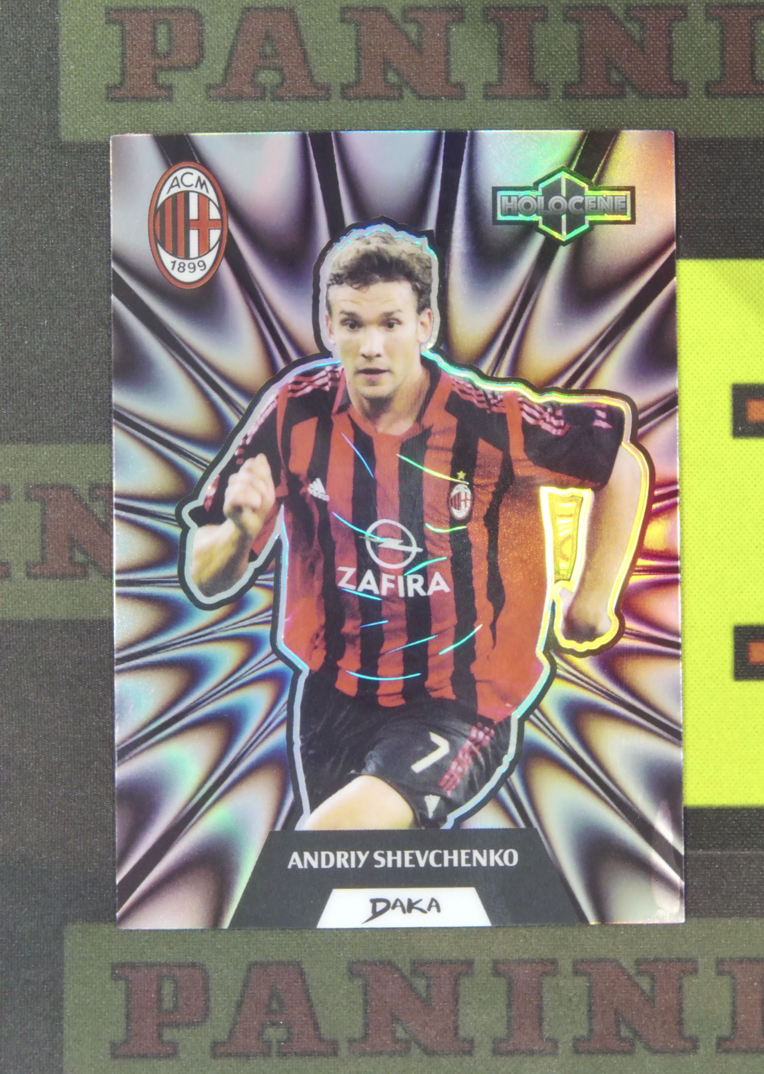 2025 DAKA Holocene Andriy Shevchenko Nirvana Project 安德烈 舍甫琴科 AC米兰 名宿 37/45 银折 队盒 卡品如图 收藏必备 panpan¥